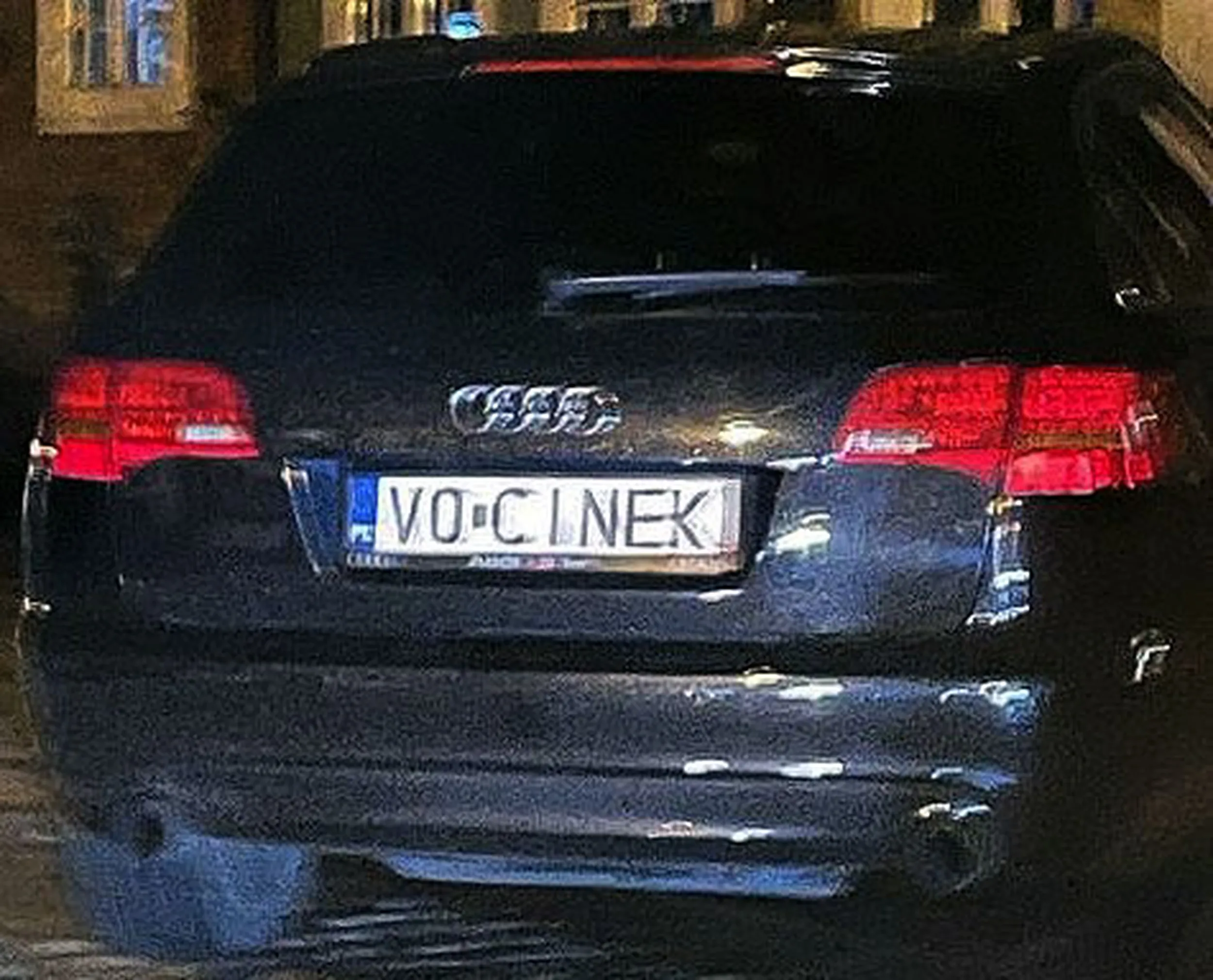 Fajny numer, blacha V0 CINEK