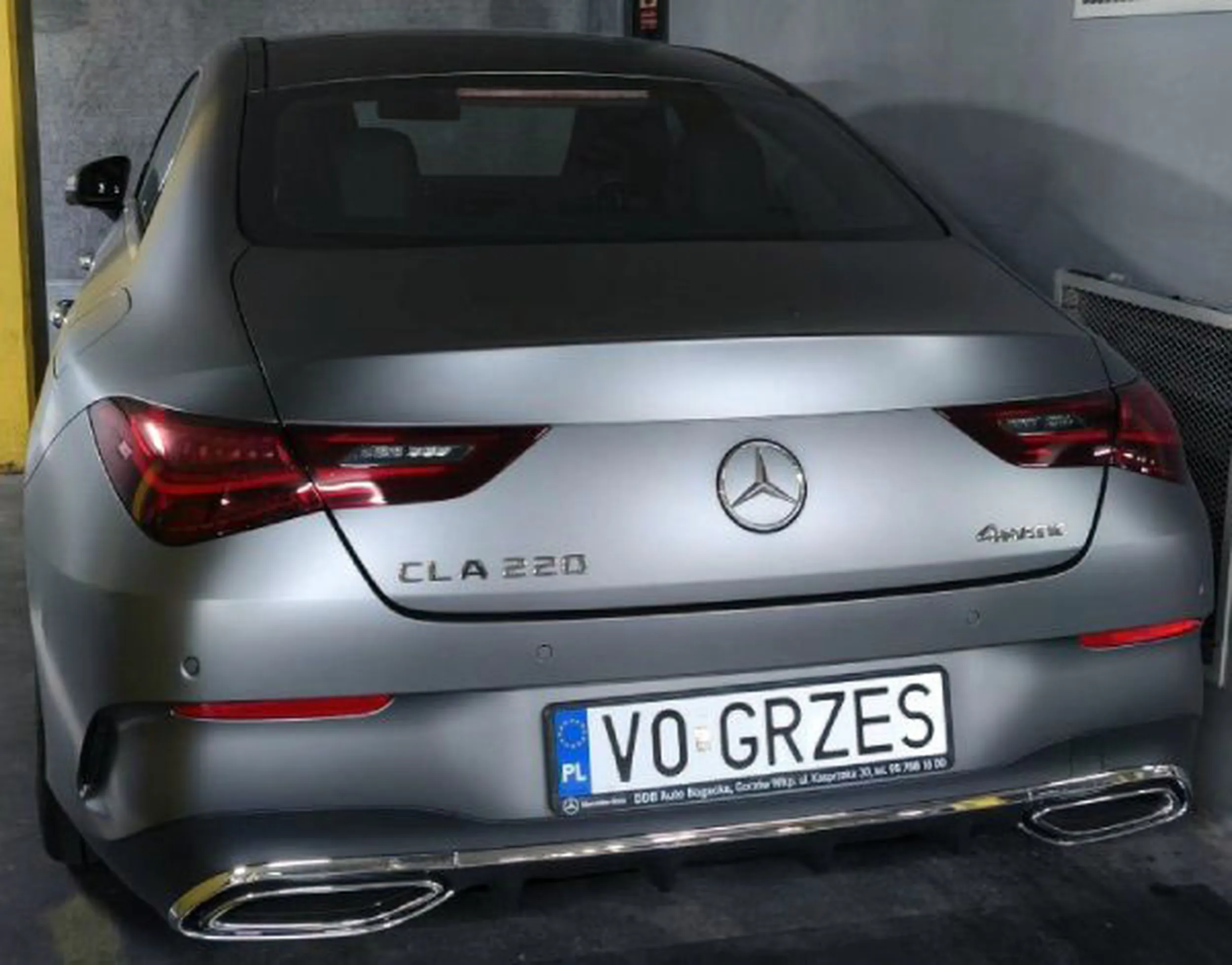 Fajny numer, blacha V0 GRZES