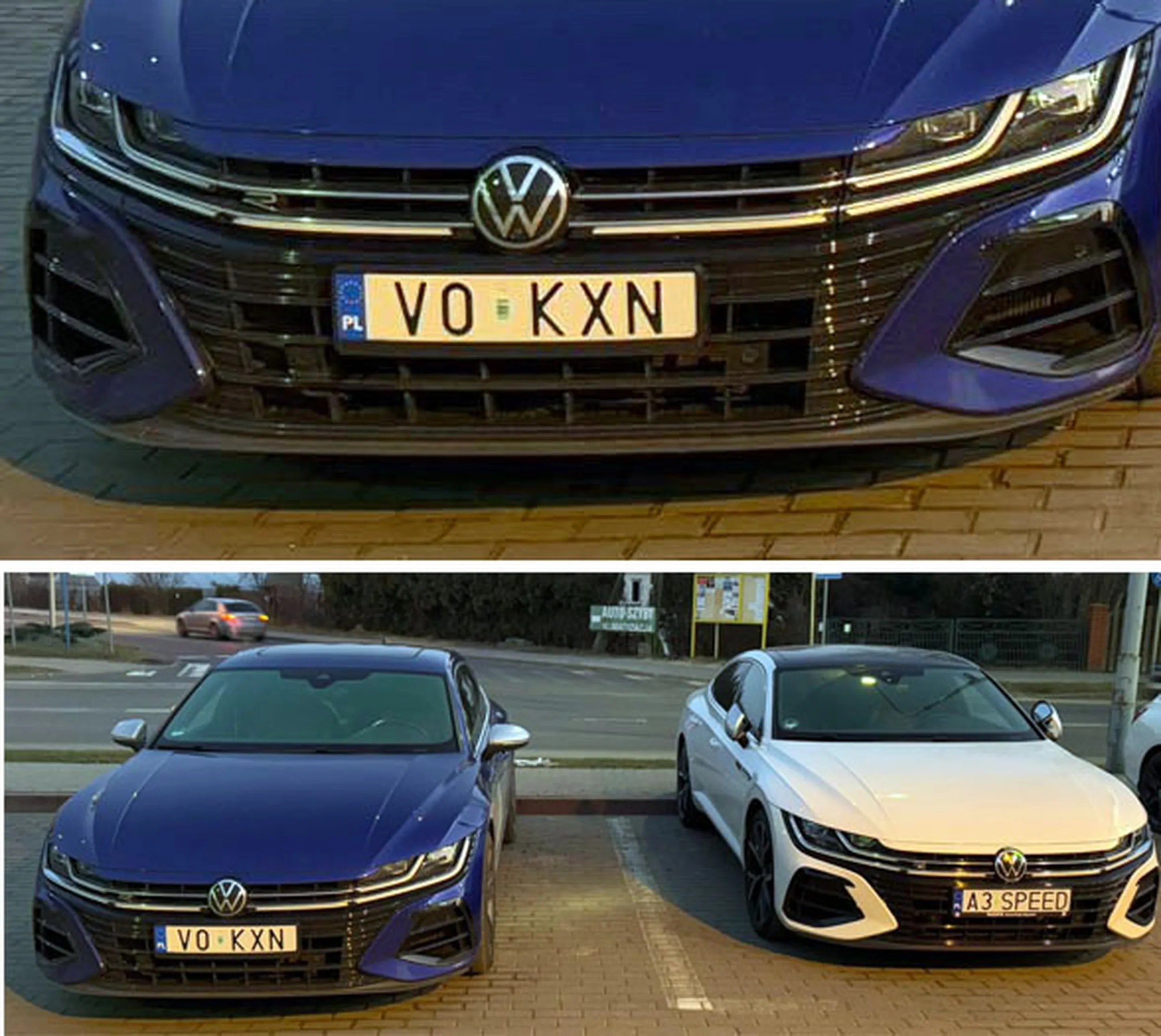 Fajny numer, blacha V0 KXN