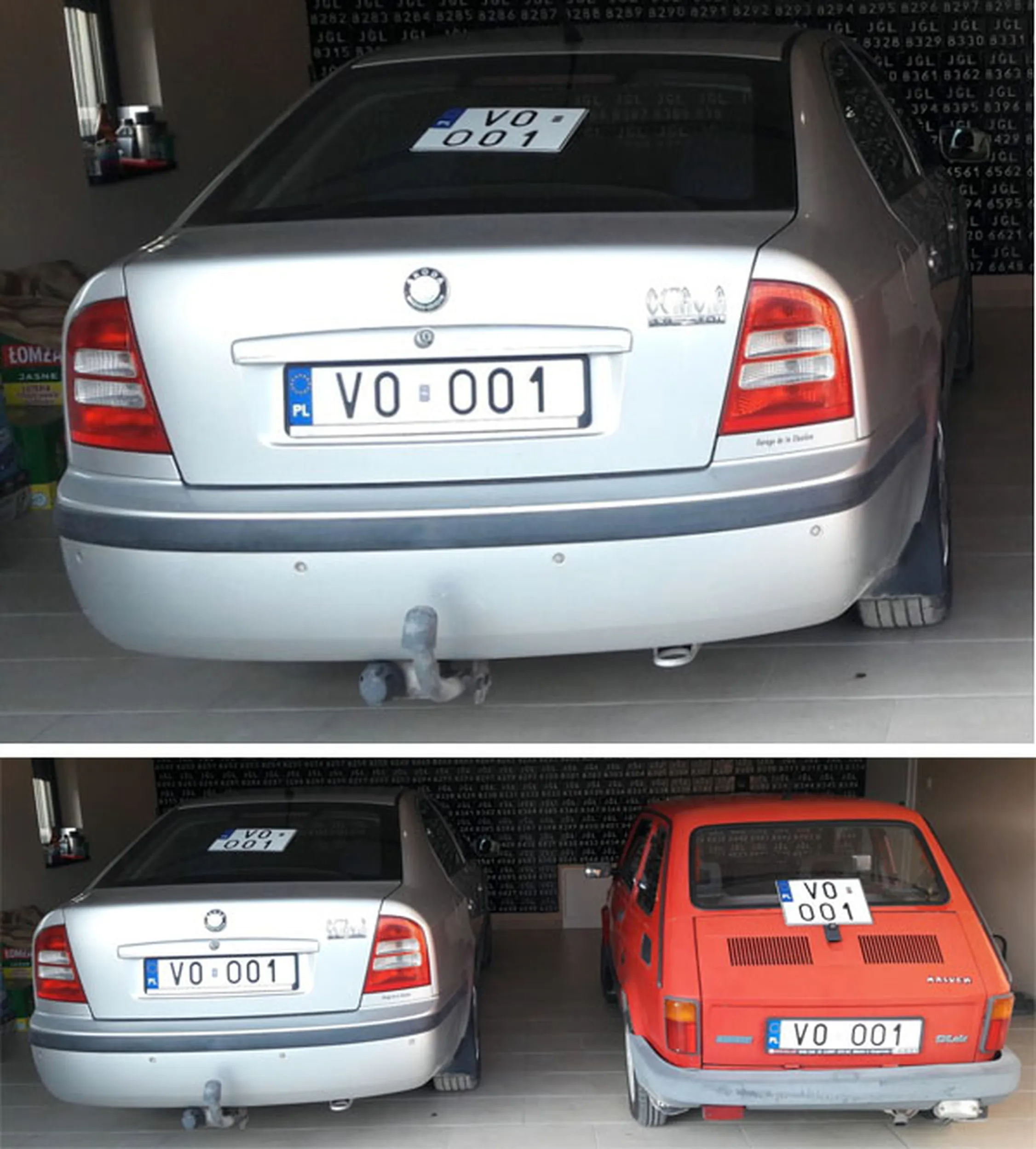 Fajny numer, blacha V0 O01