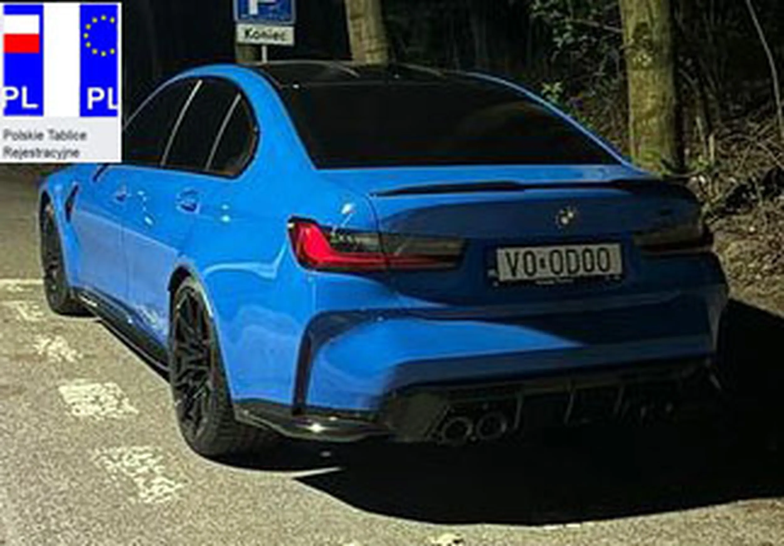 Fajny numer, blacha V0 OD0O