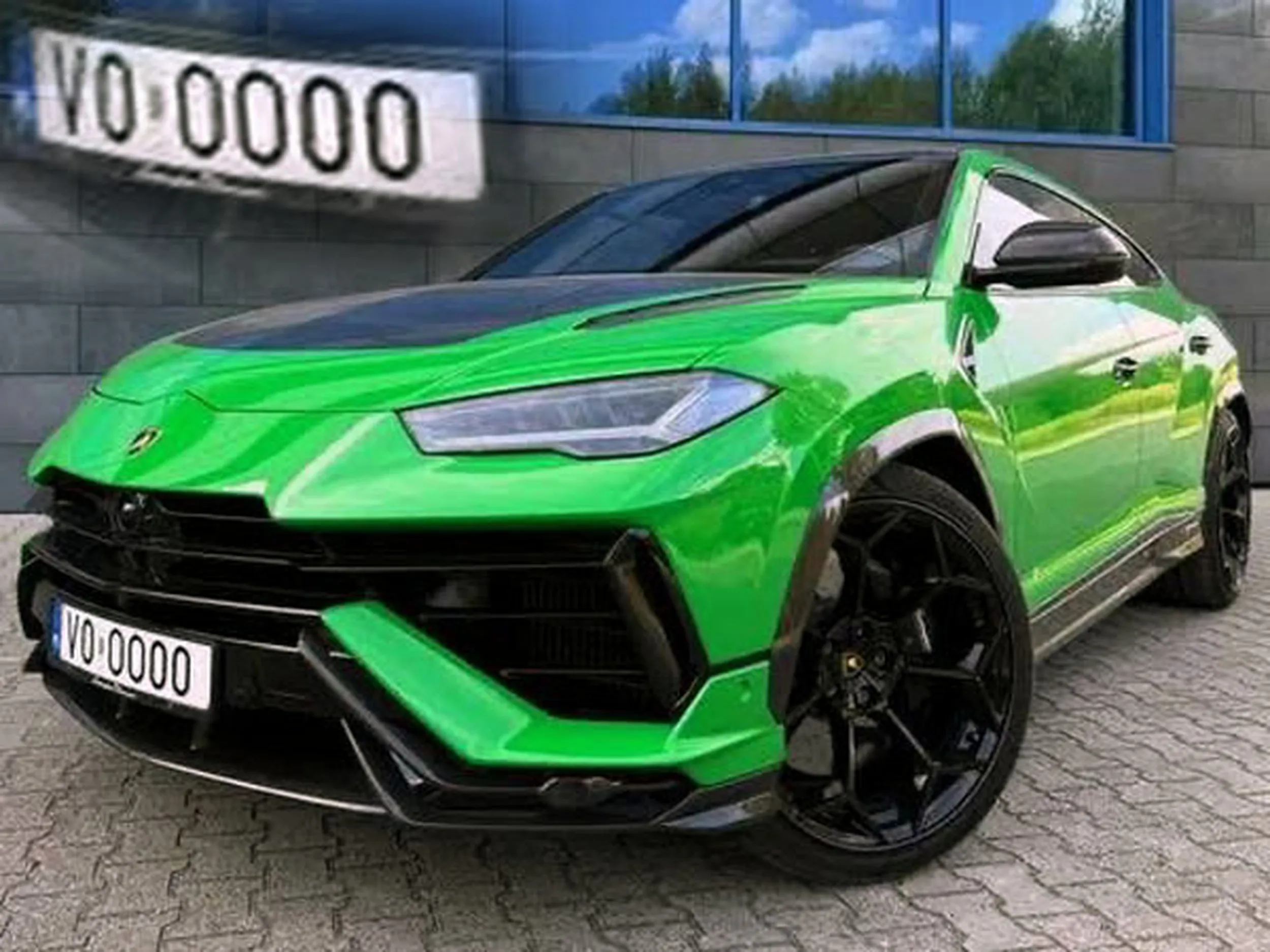 Fajny numer, blacha V0 OO00