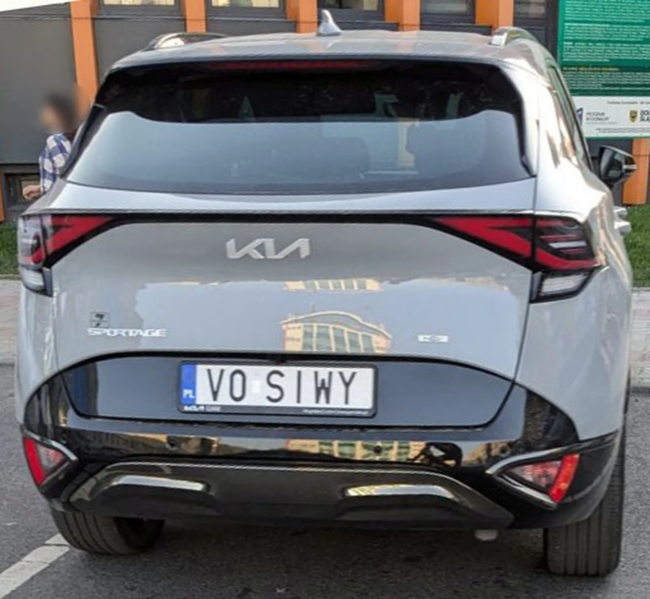 Fajny numer, blacha V0 SIWY