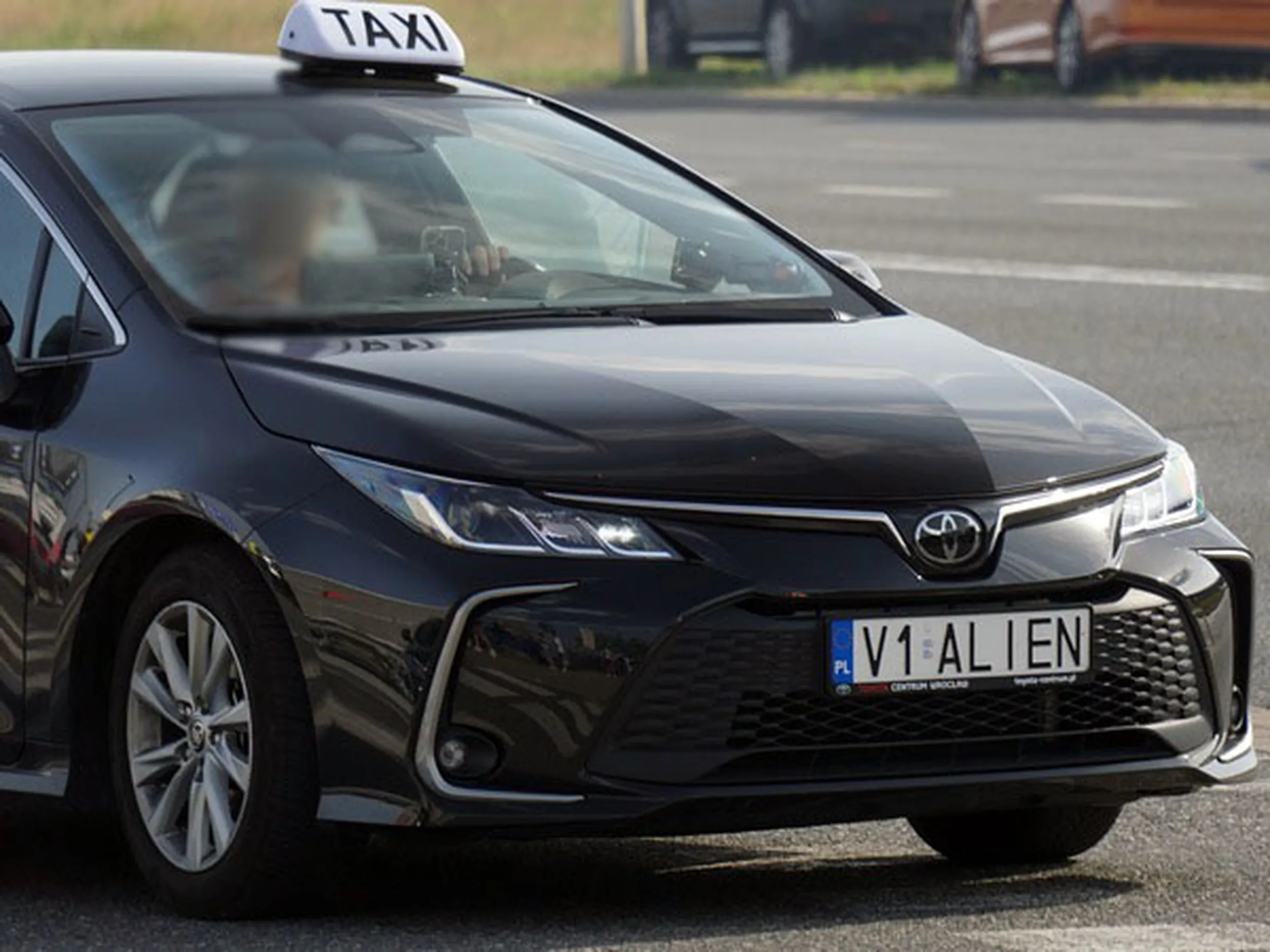 Fajny numer, blacha V1 ALIEN