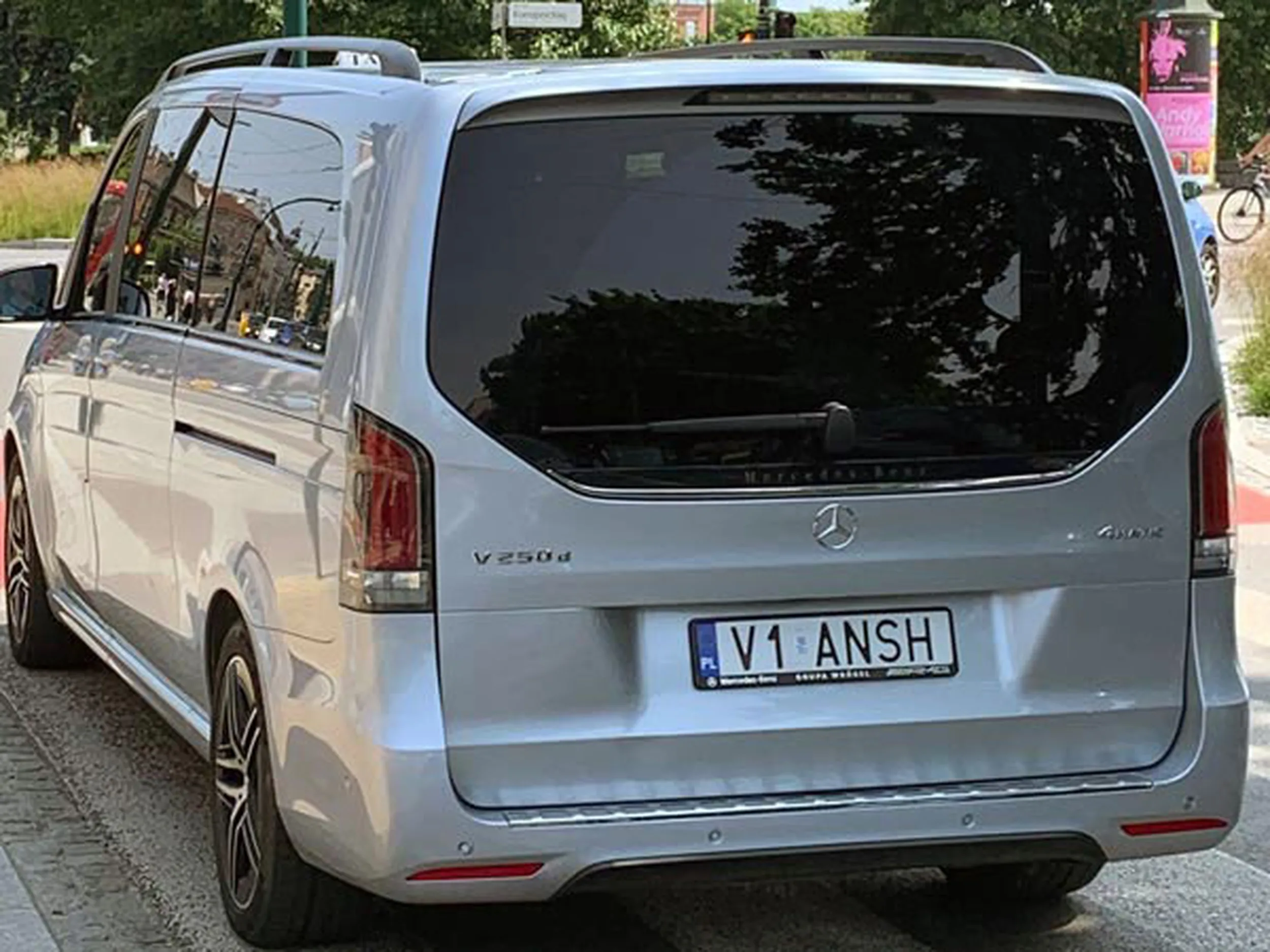 Fajny numer, blacha V1 ANSH