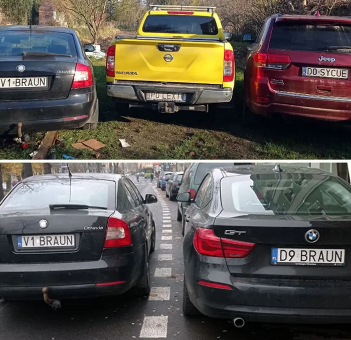 Fajny numer, blacha V1 BRAUN