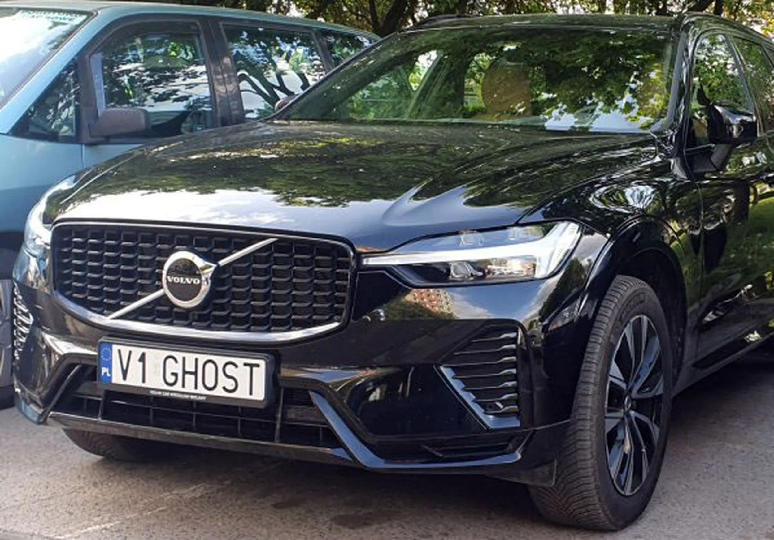 Fajny numer, blacha V1 GHOST