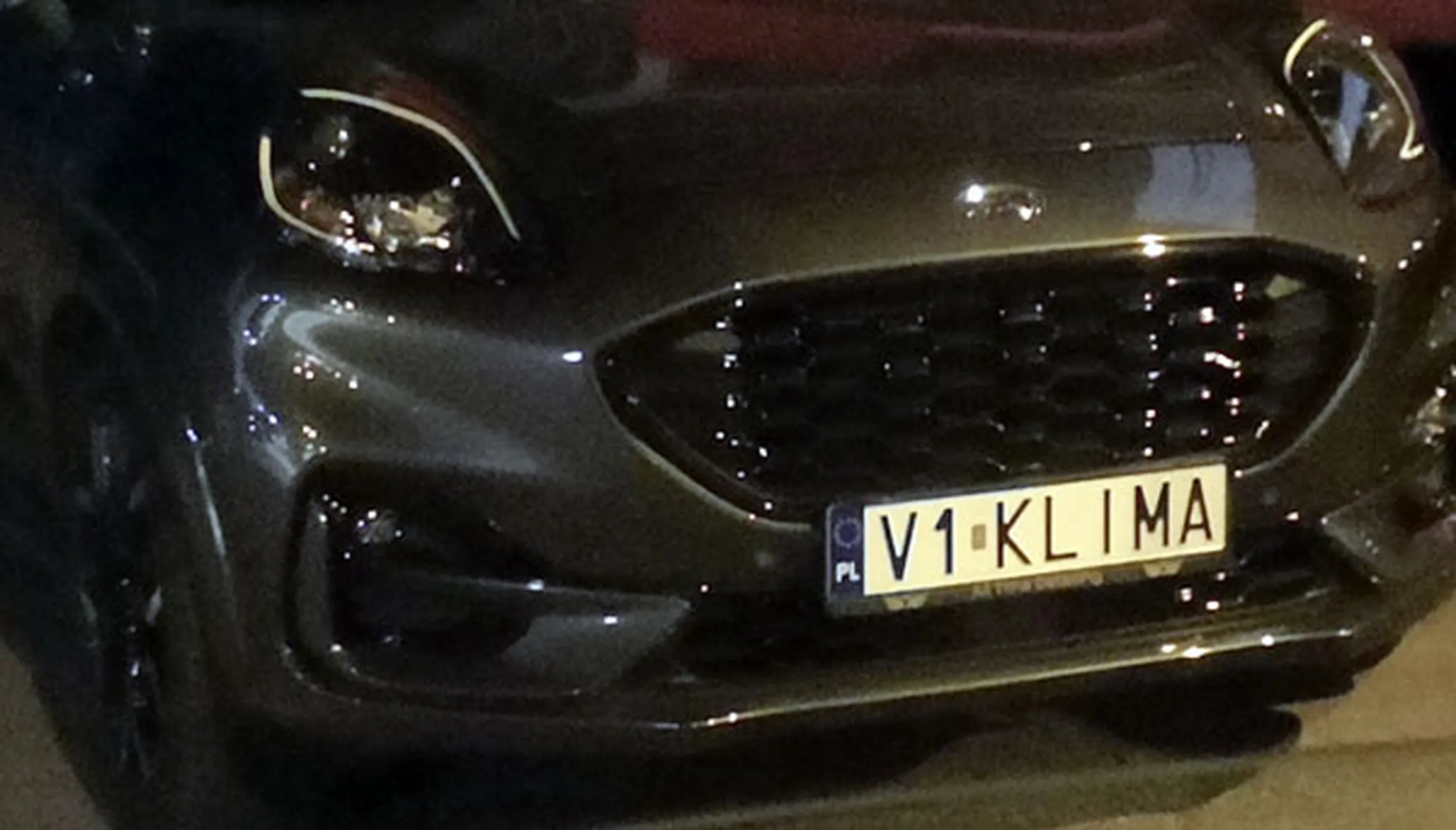 Fajny numer, blacha V1 KLIMA