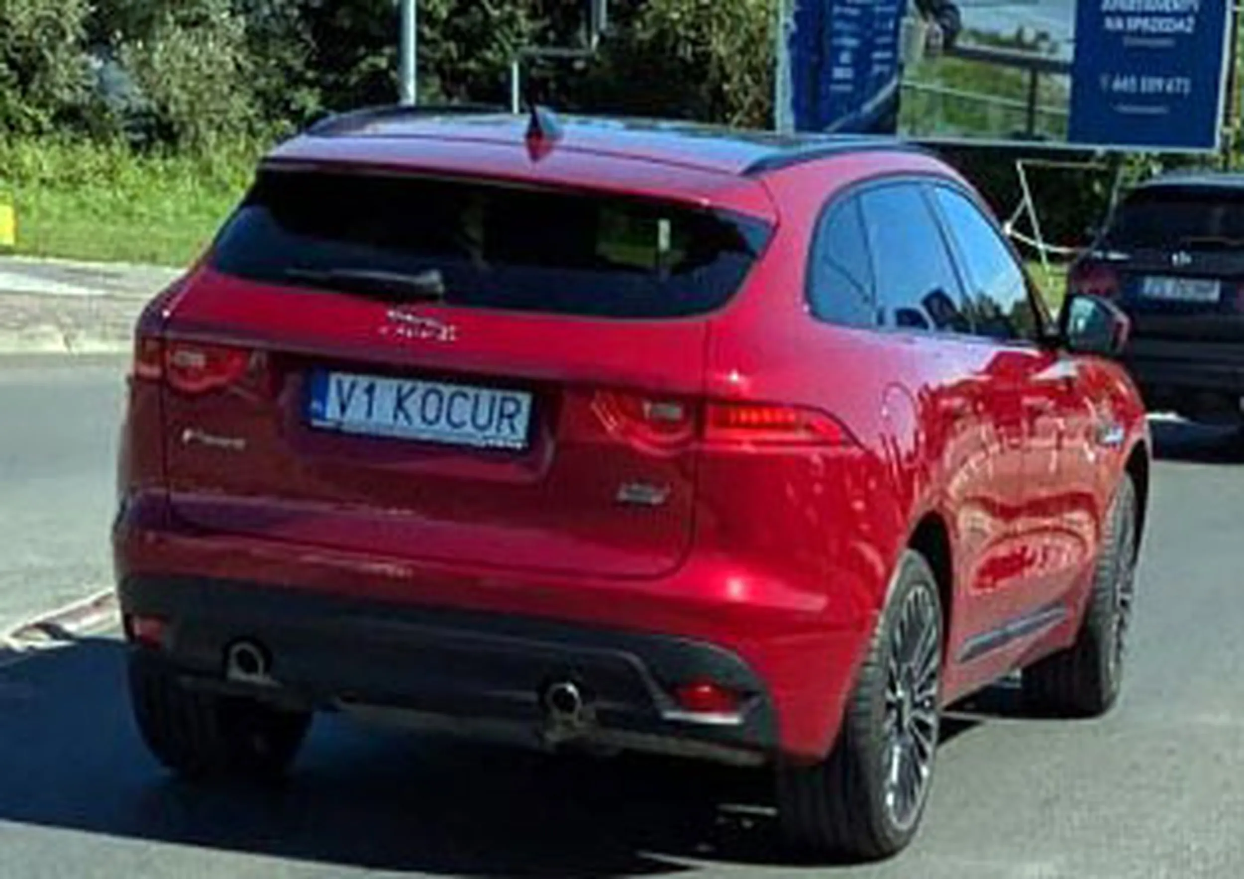 Fajny numer, blacha V1 KOCUR