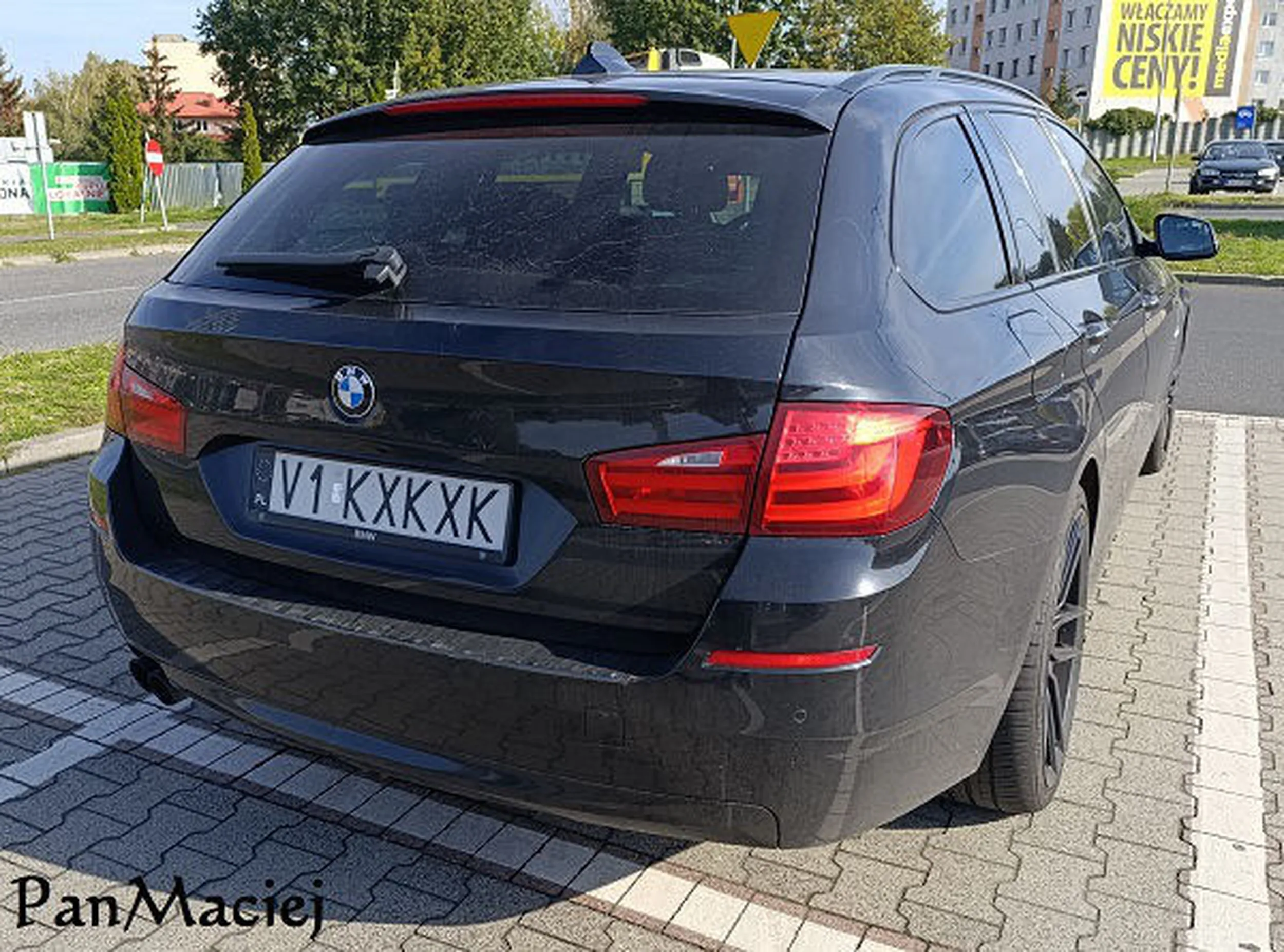 Fajny numer, blacha V1 KXKXK