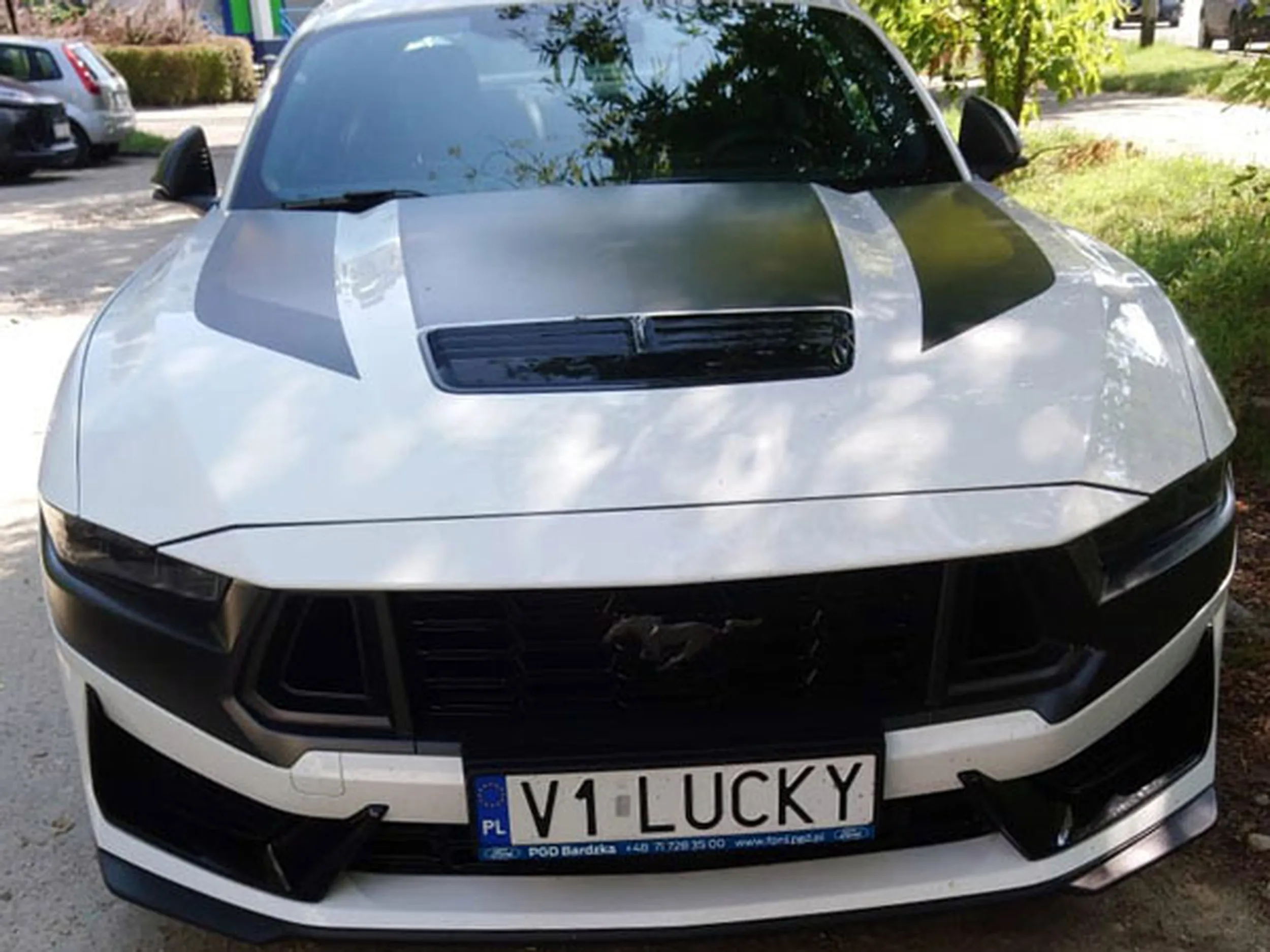 Fajny numer, blacha V1 LUCKY