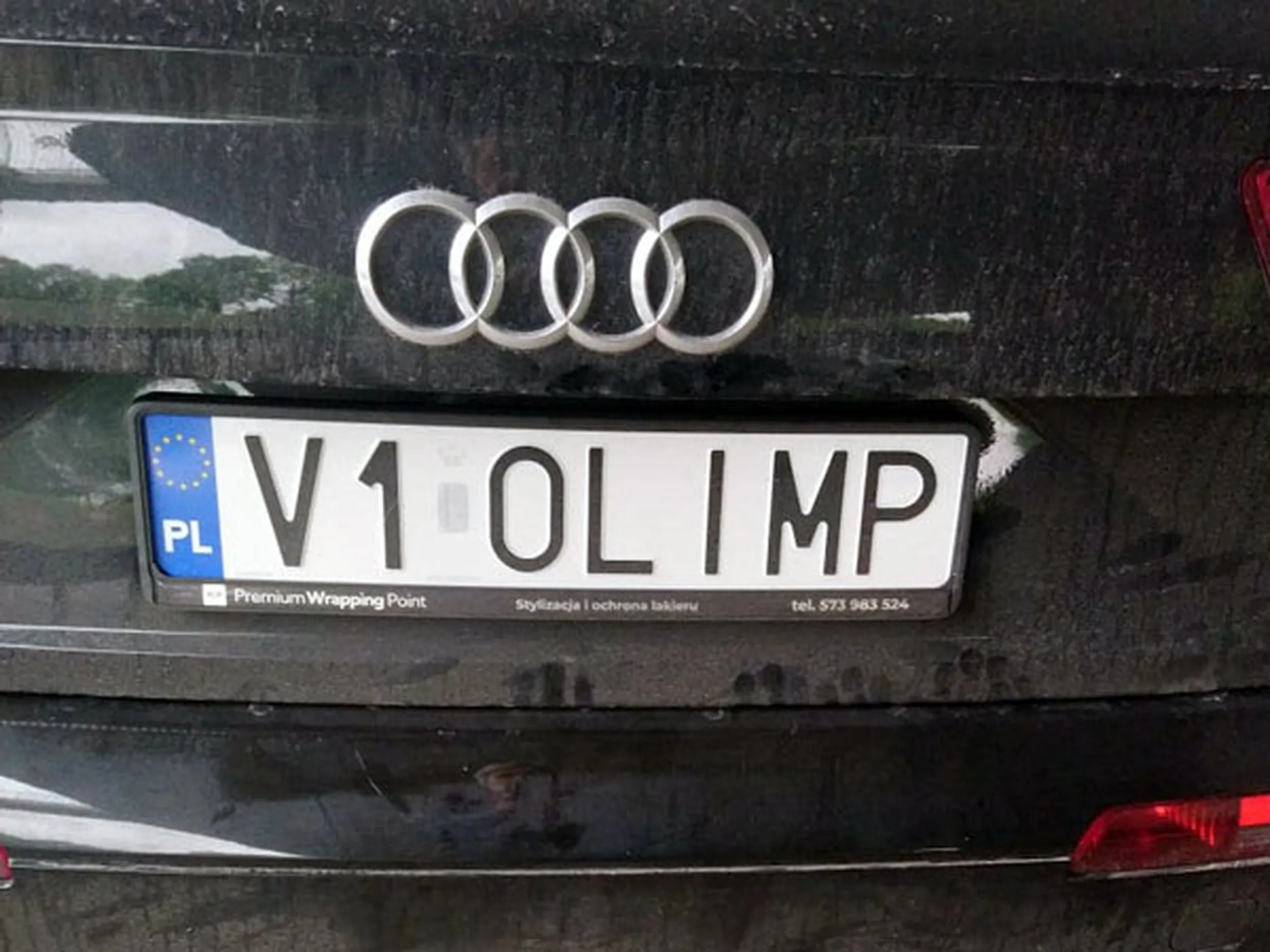 Fajny numer, blacha V1 OLIMP