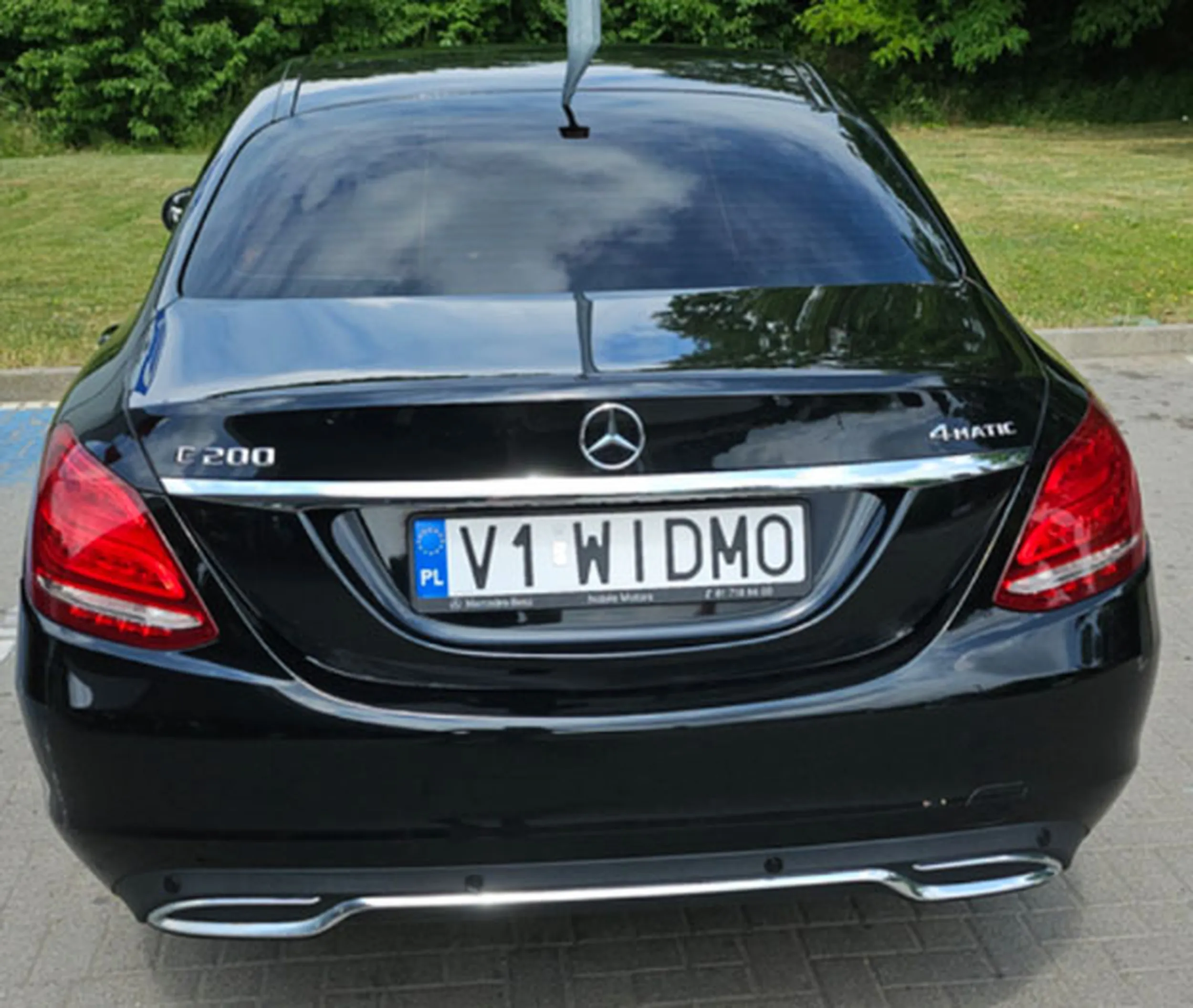 Fajny numer, blacha V1 WIDMO