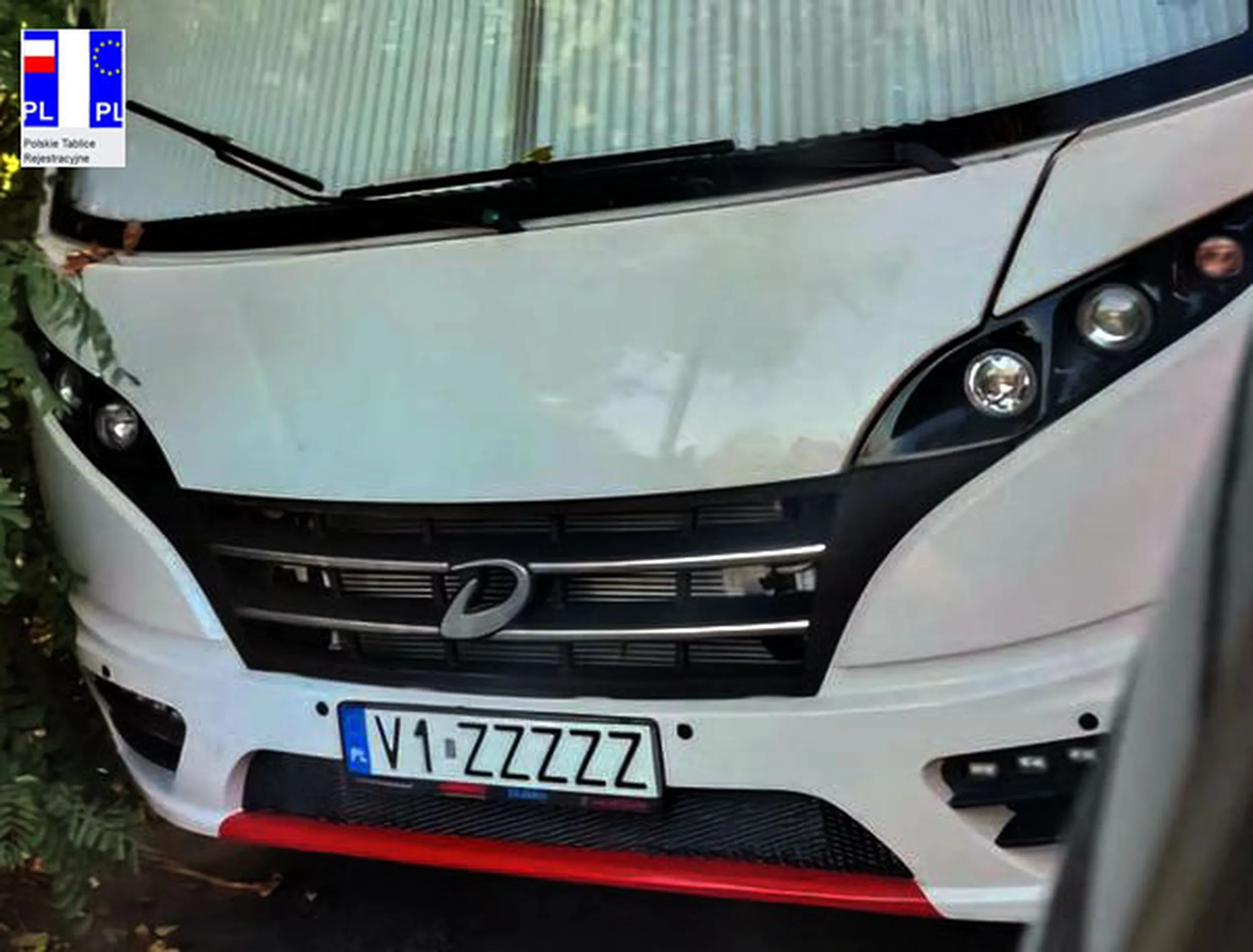 Fajny numer, blacha V1 ZZZZZ