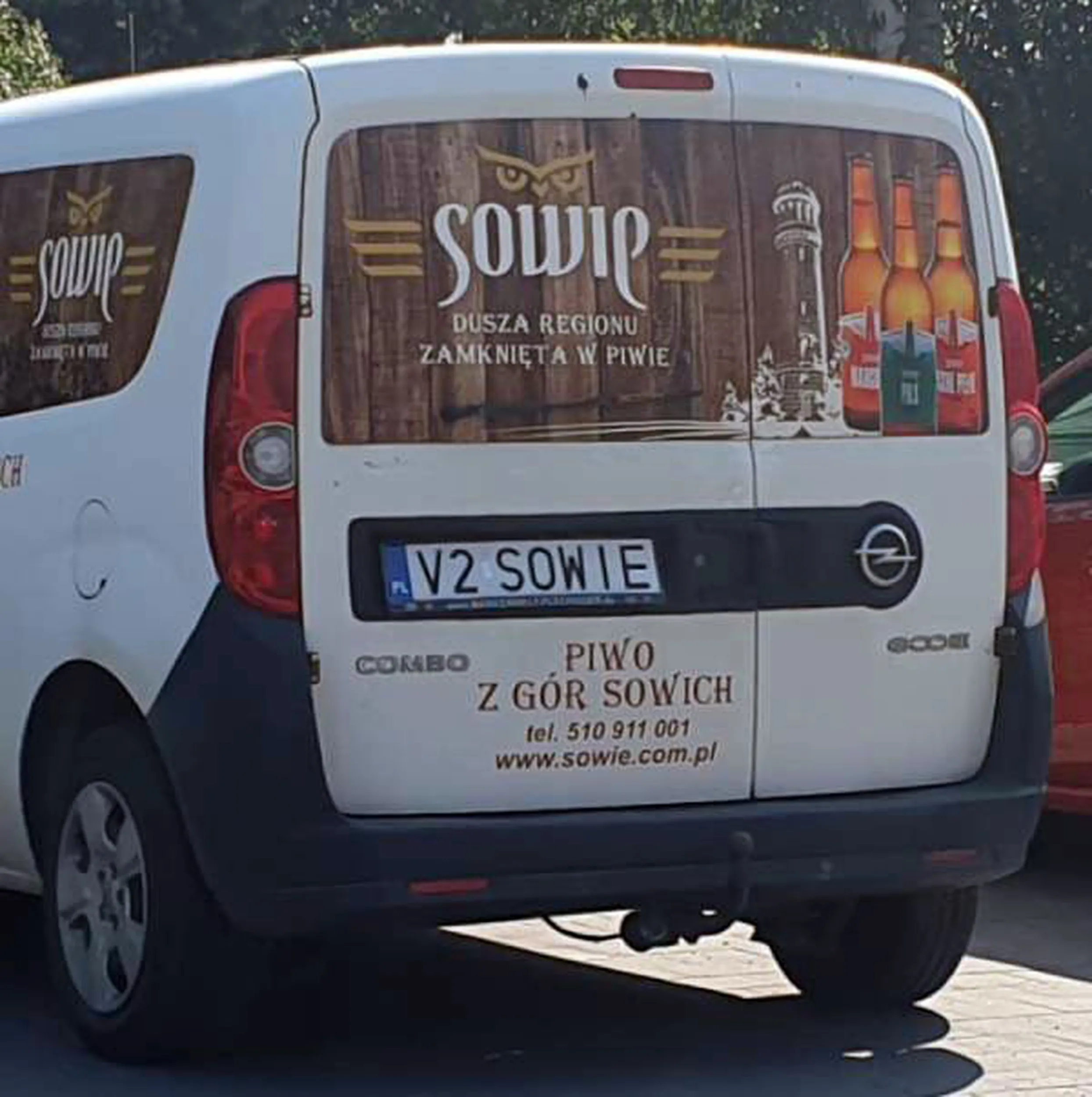 Fajny numer, blacha V2 SOWIE