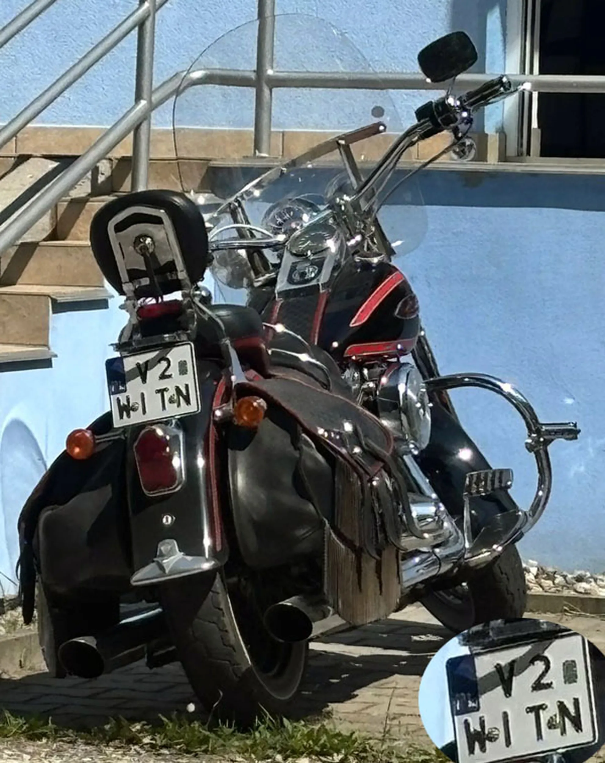 Fajny numer, blacha V2 WITN