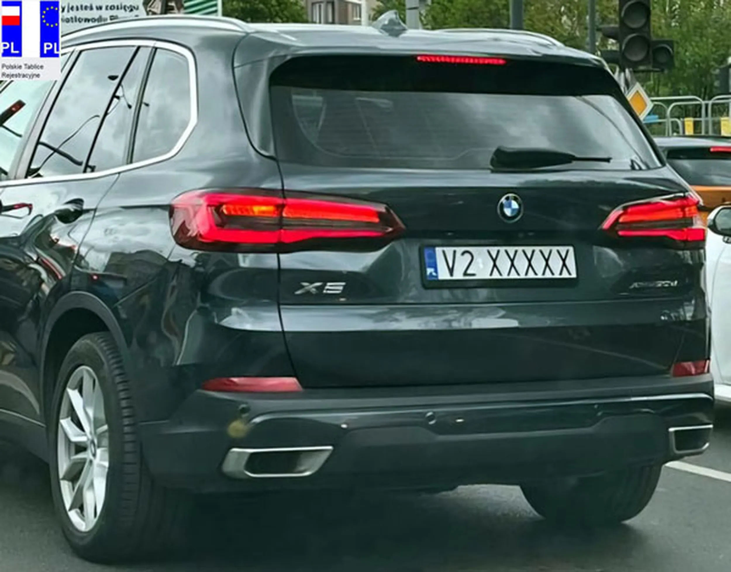 Fajny numer, blacha V2 XXXXX