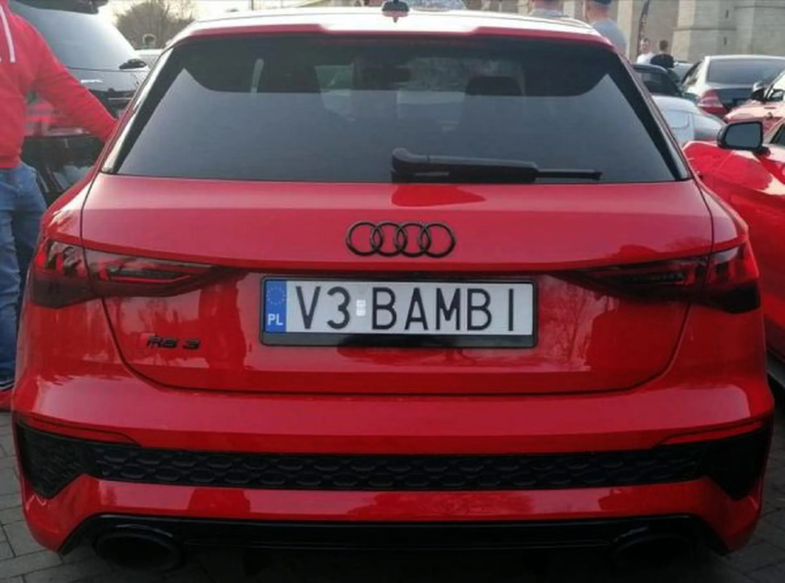 Fajny numer, blacha V3 BAMBI