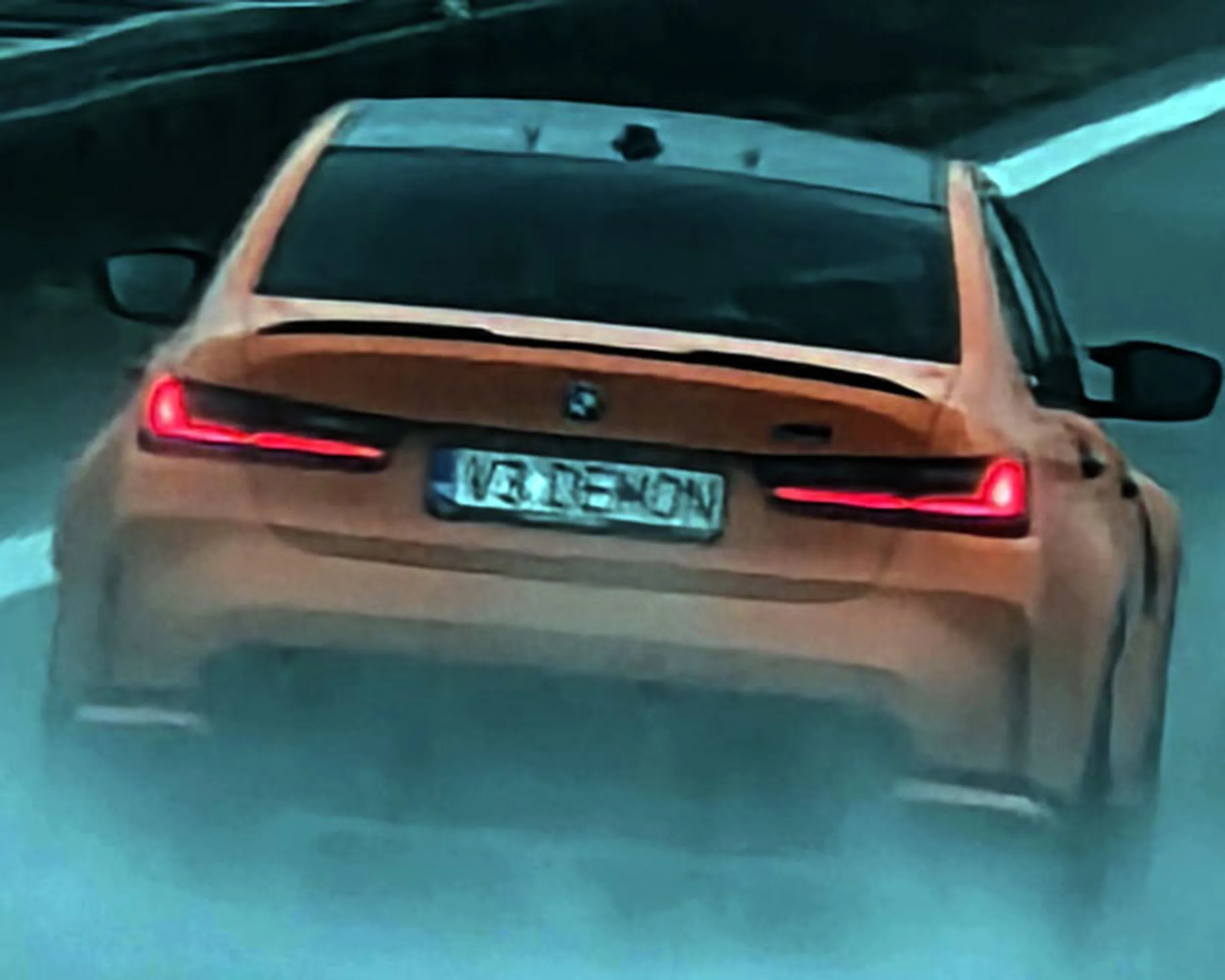 Fajny numer, blacha V3 DEMON