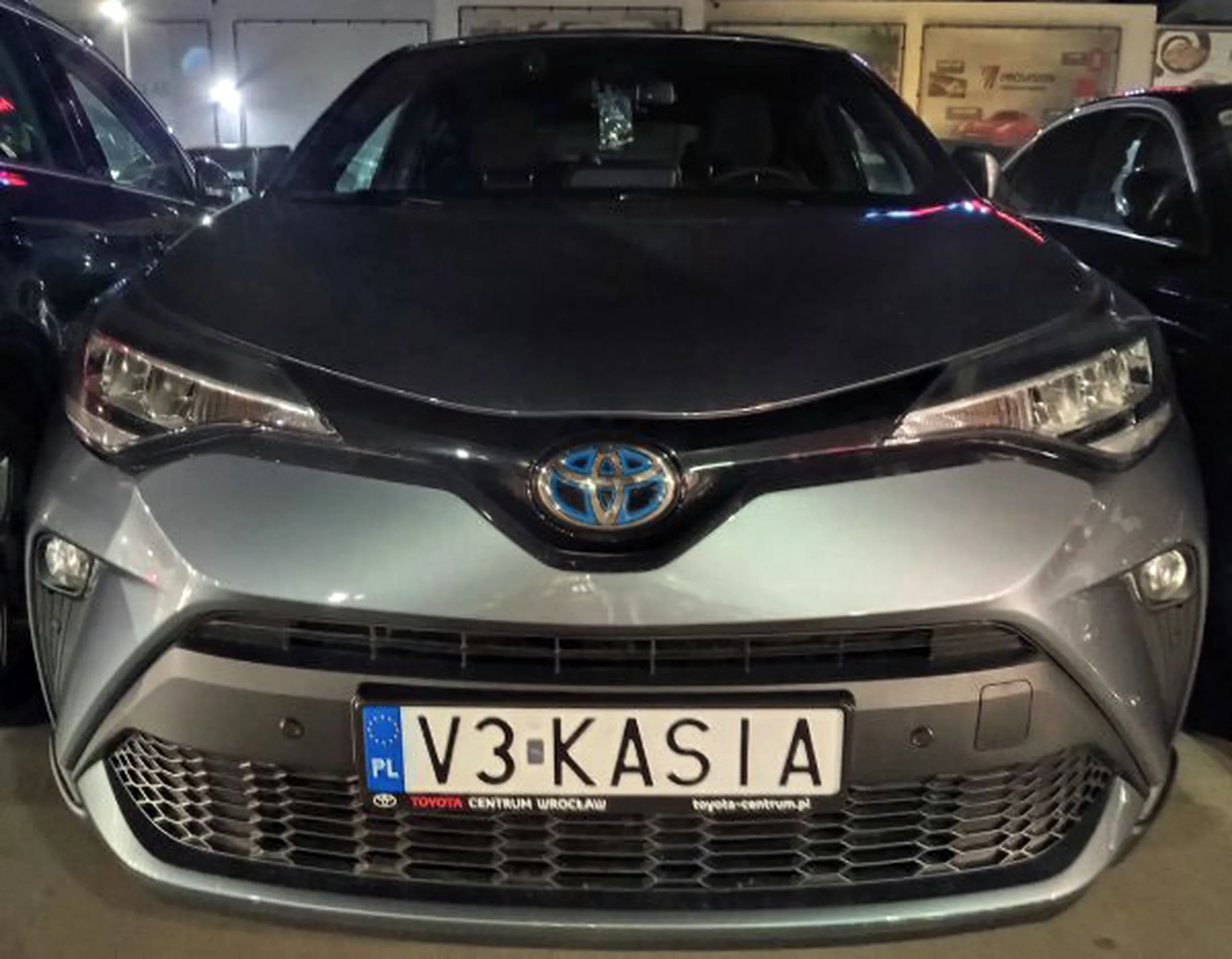 Fajny numer, blacha V3 KASIA