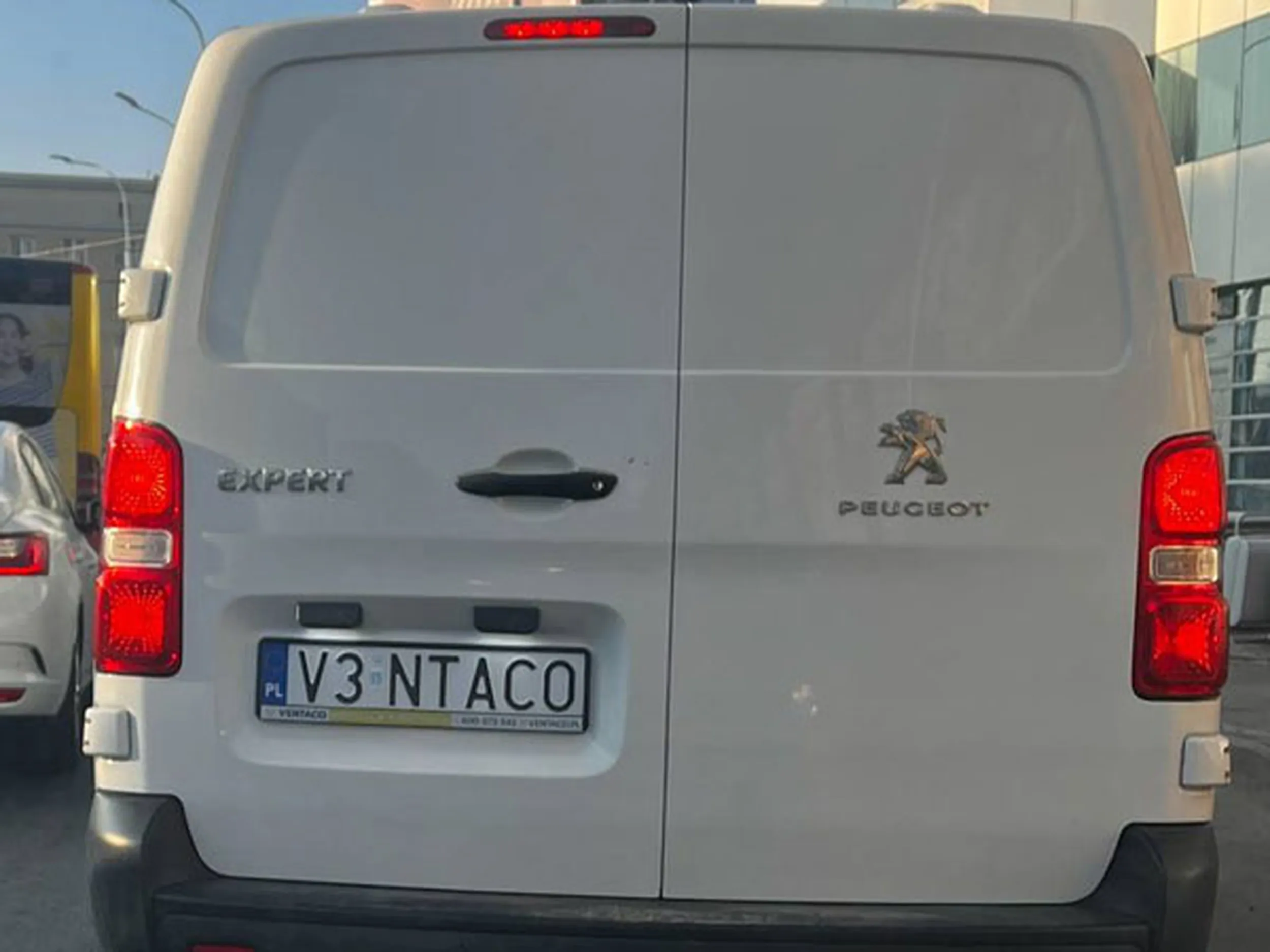 Fajny numer, blacha V3 NTACO