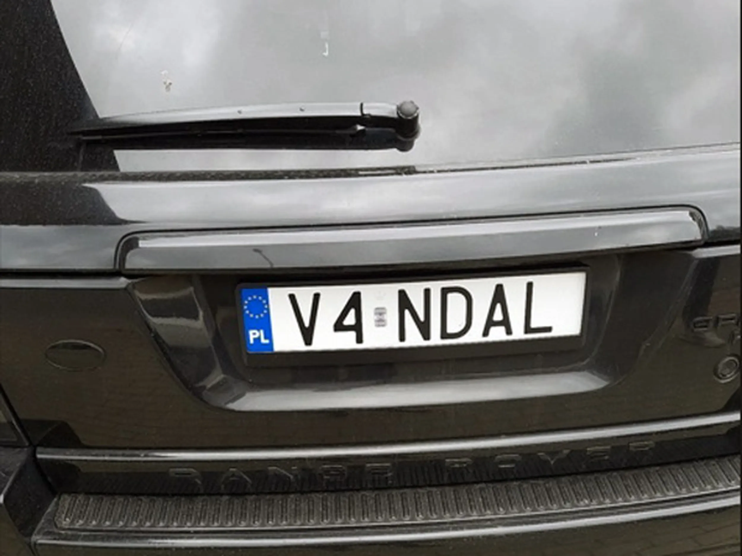 Fajny numer, blacha V4 NDAL