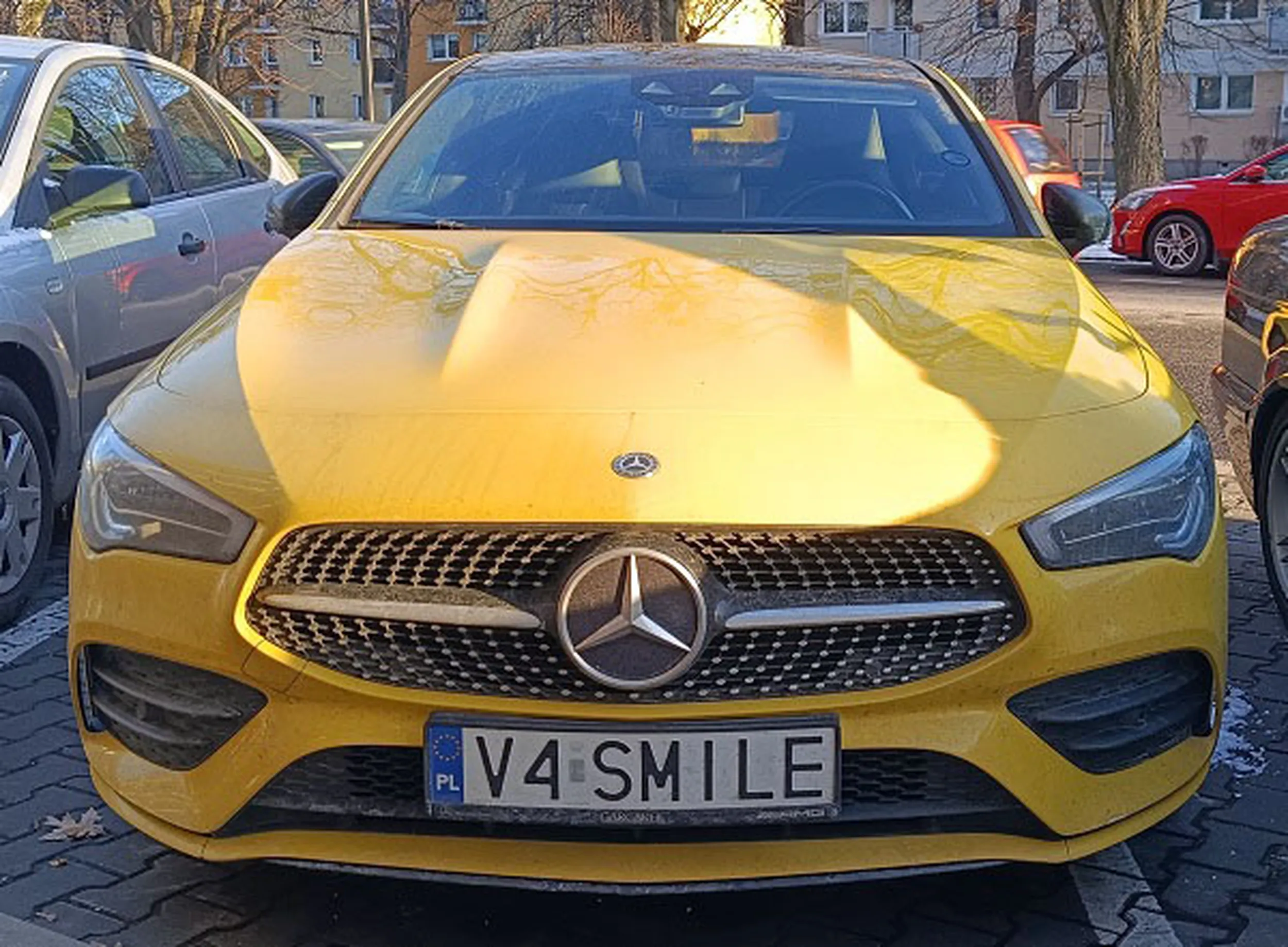 Fajny numer, blacha V4 SMILE