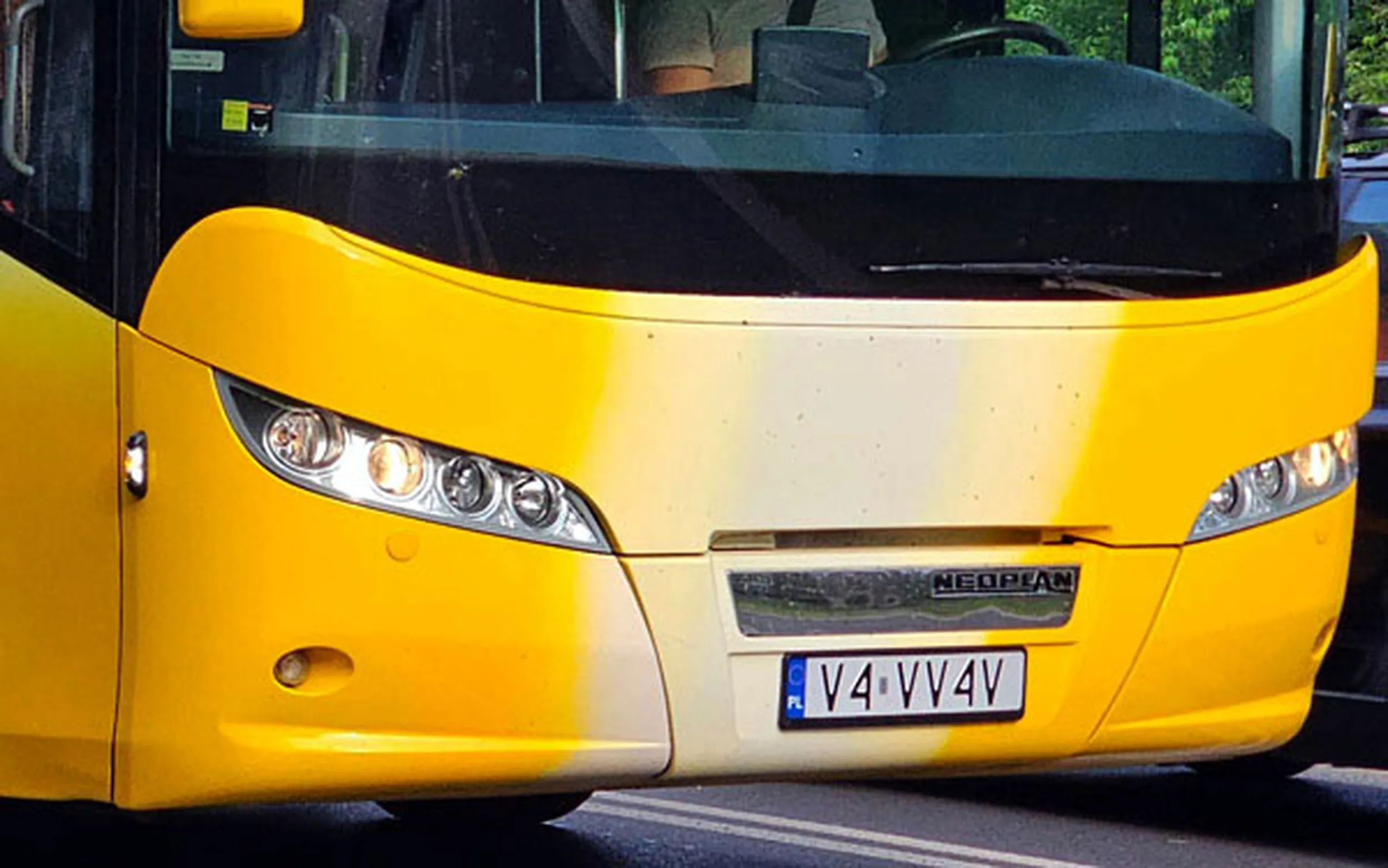 Fajny numer, blacha V4 VV4V