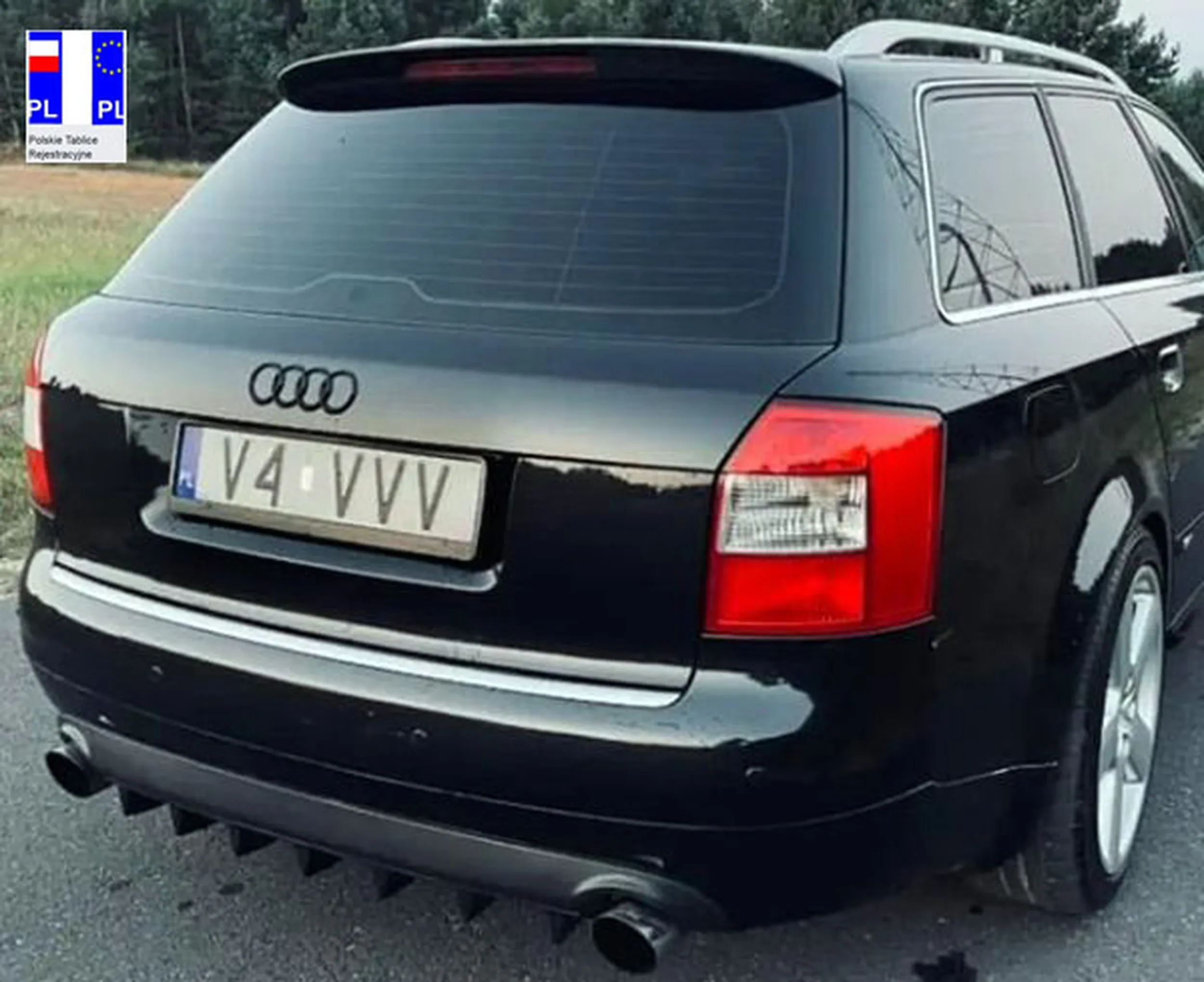 Fajny numer, blacha V4 VVV