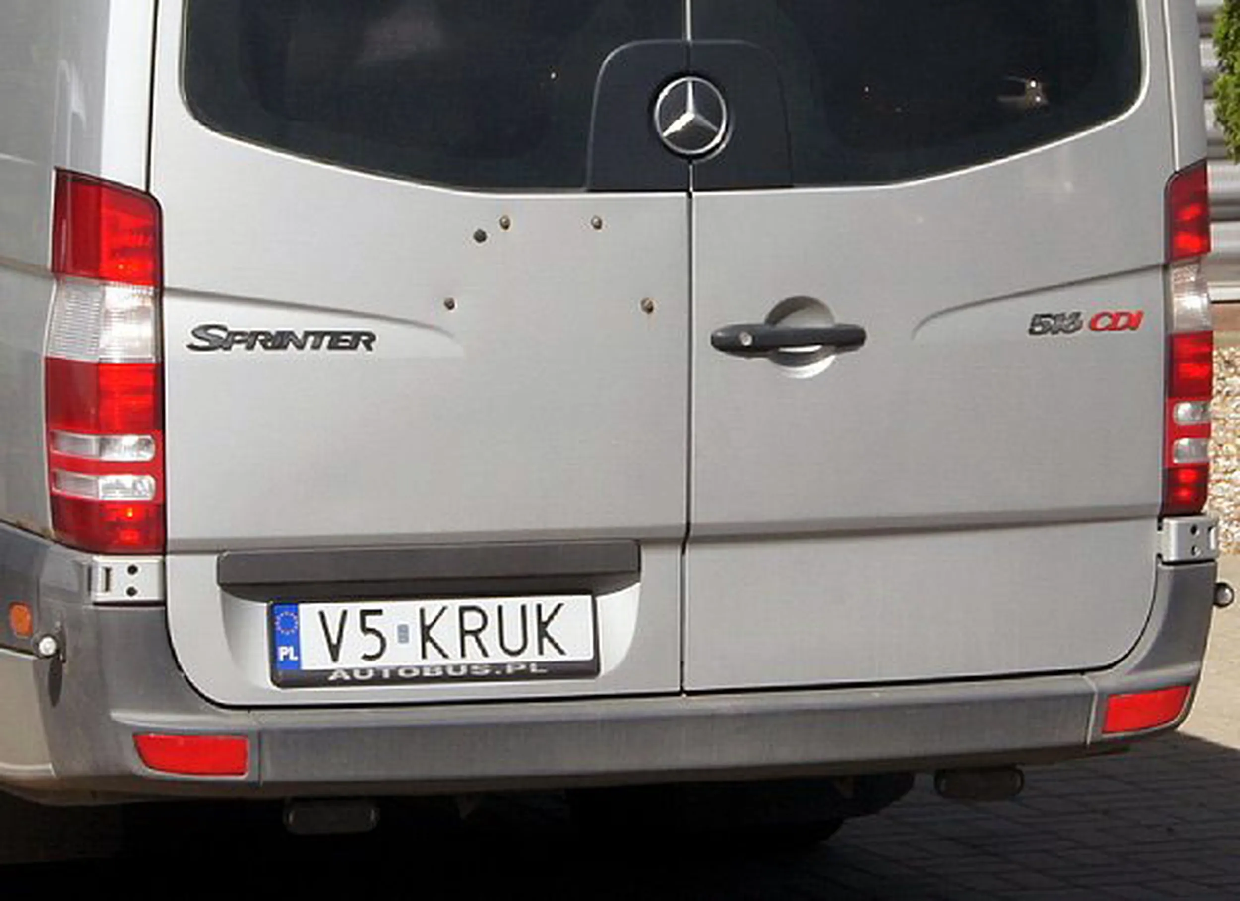 Fajny numer, blacha V5 KRUK