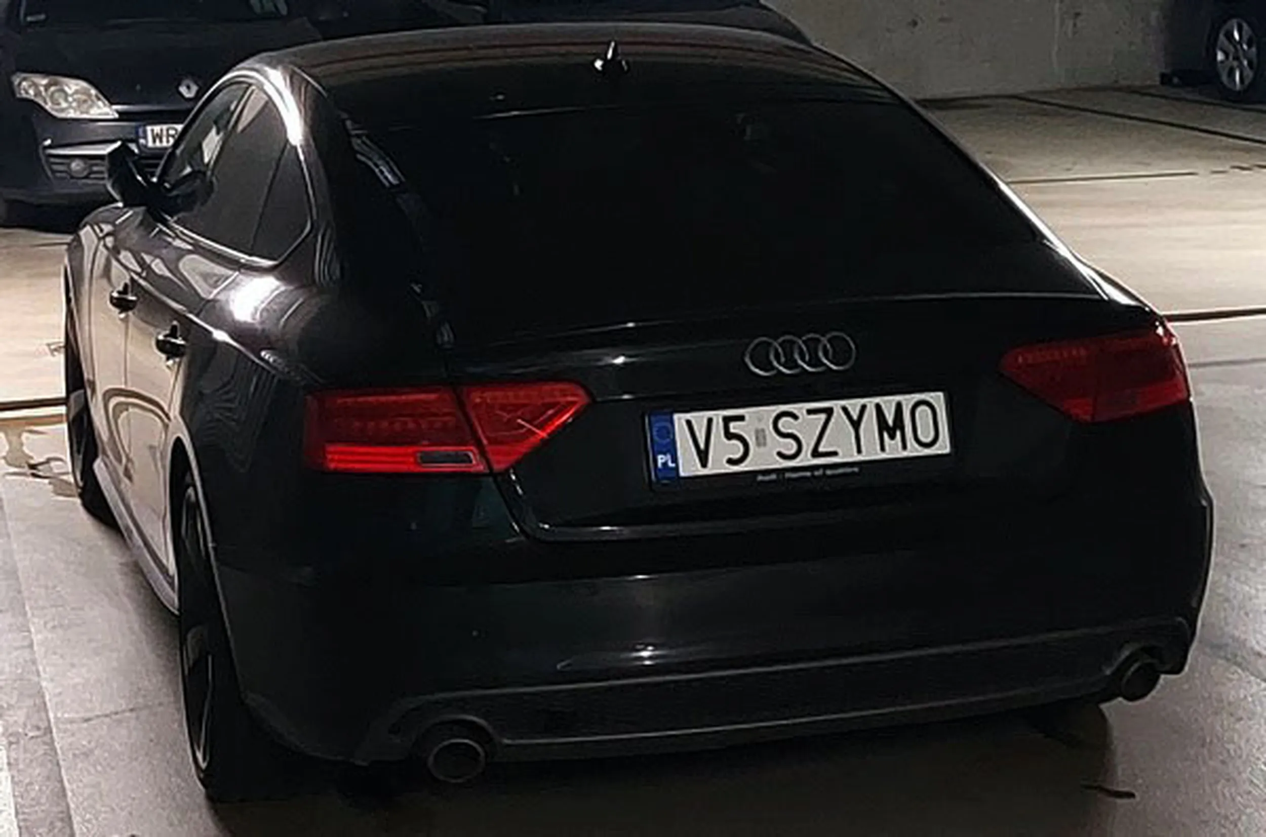 Fajny numer, blacha V5 SZYMO