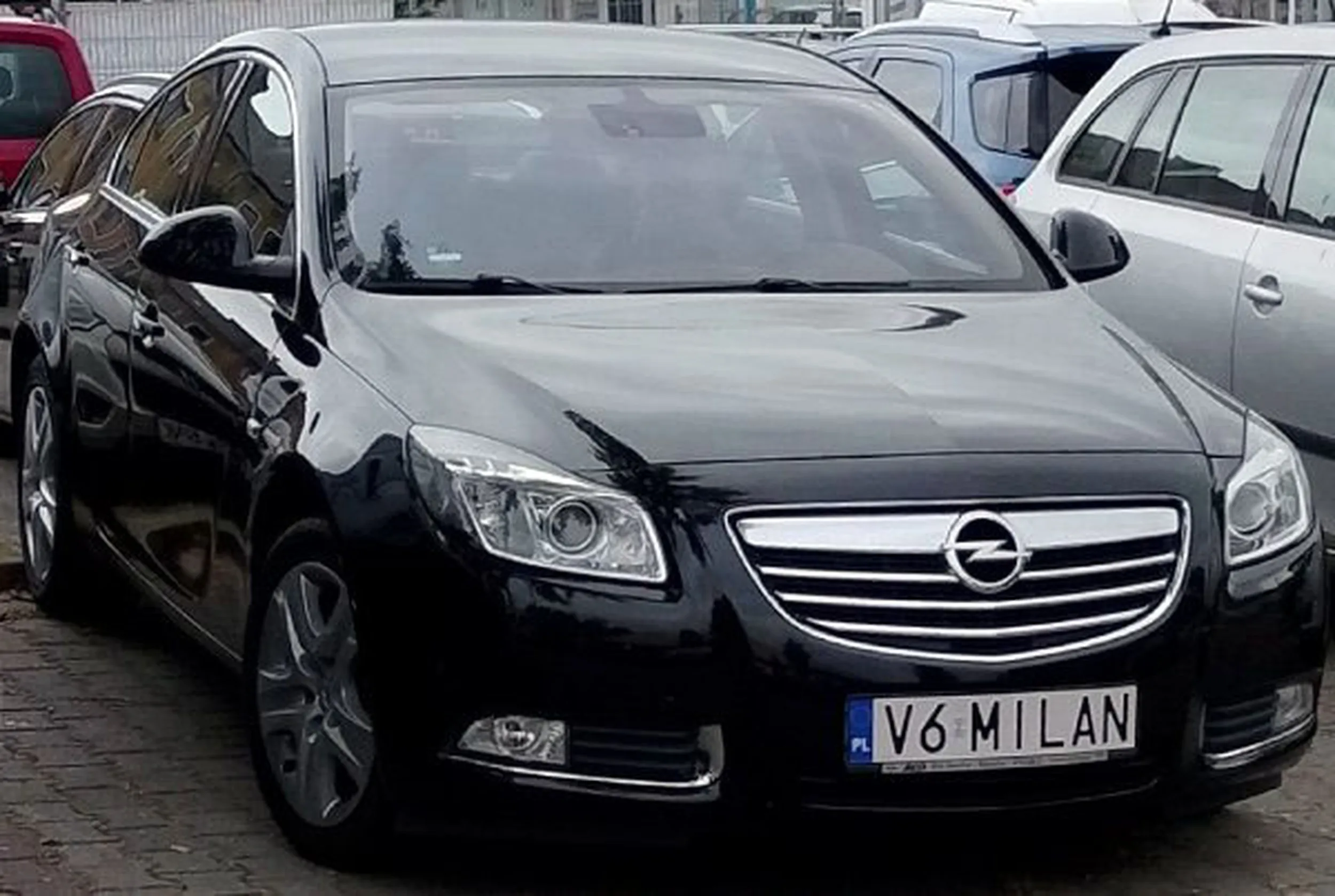 Fajny numer, blacha V6 MILAN