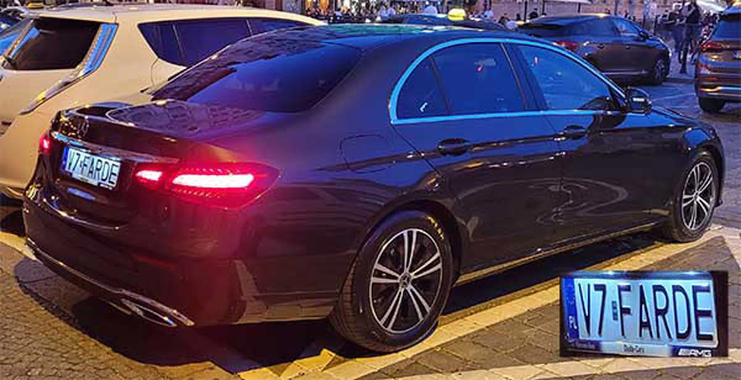 Fajny numer, blacha V7 FARDE