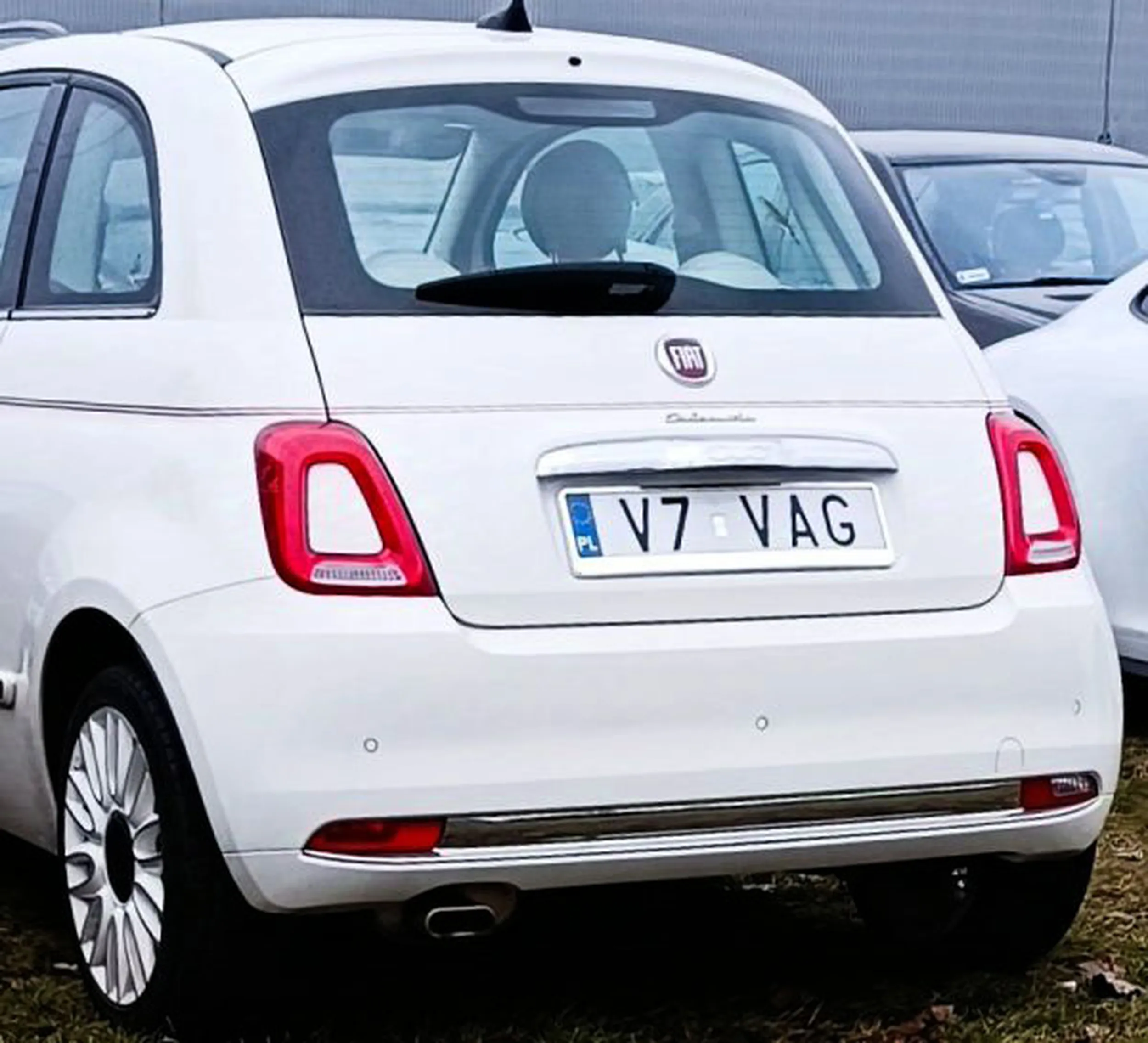 Fajny numer, blacha V7 VAG