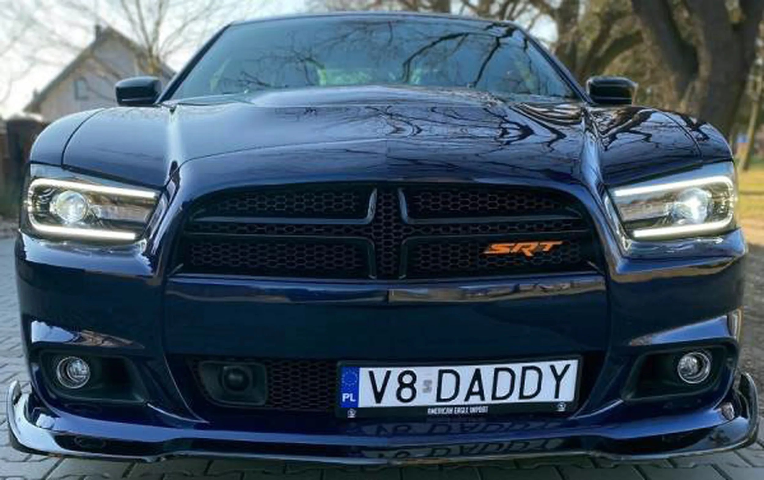 Fajny numer, blacha V8 DADDY