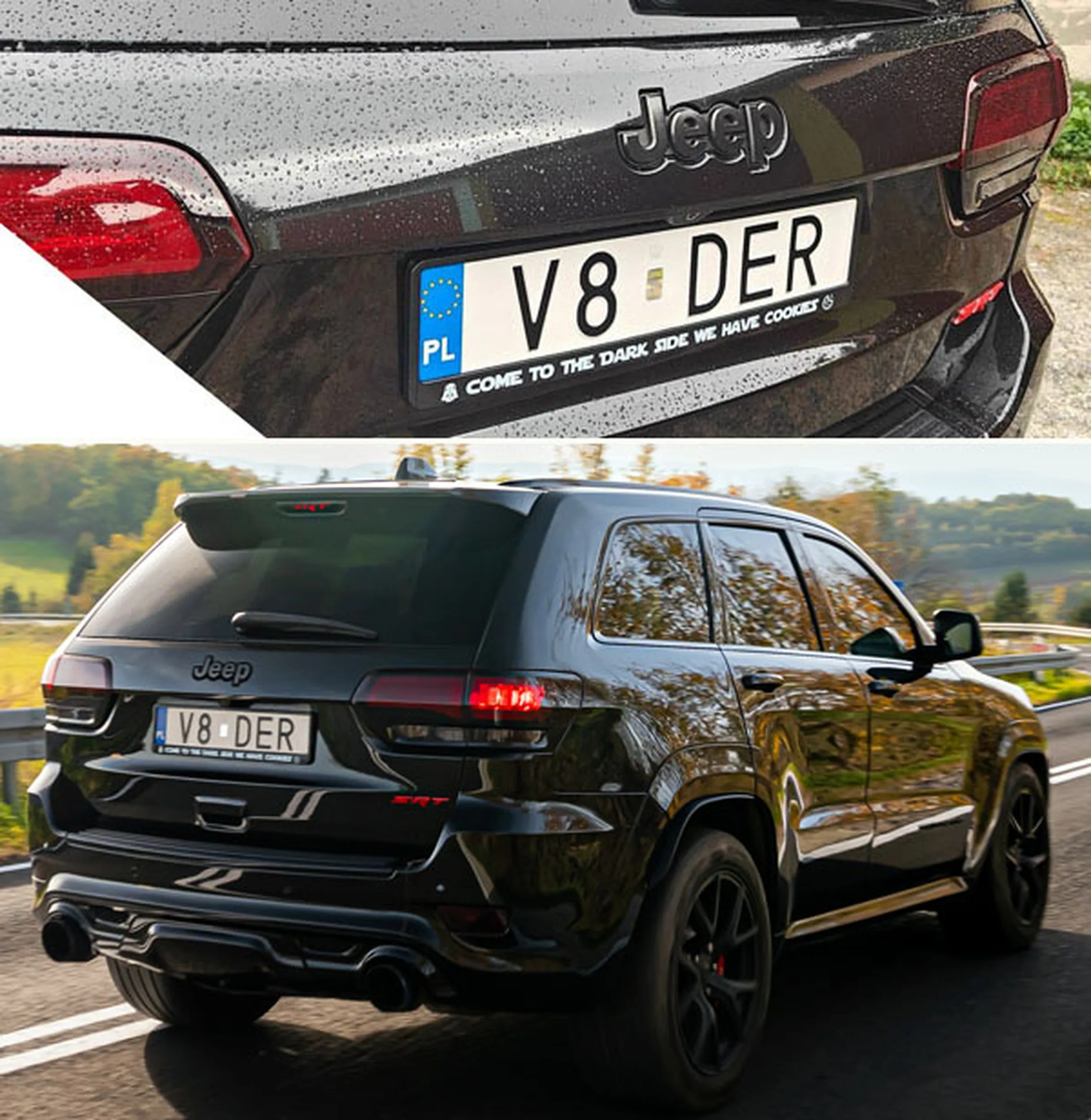 Fajny numer, blacha V8 DER