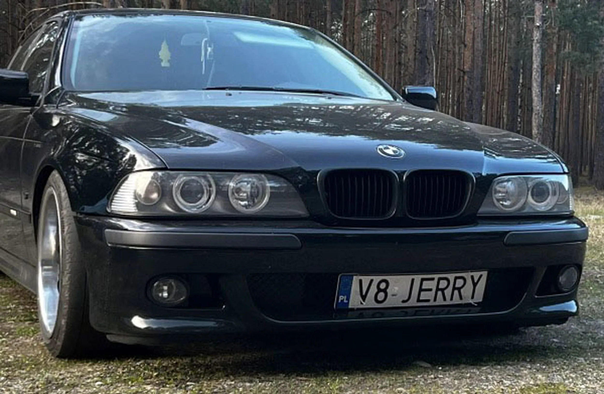 Fajny numer, blacha V8 JERRY