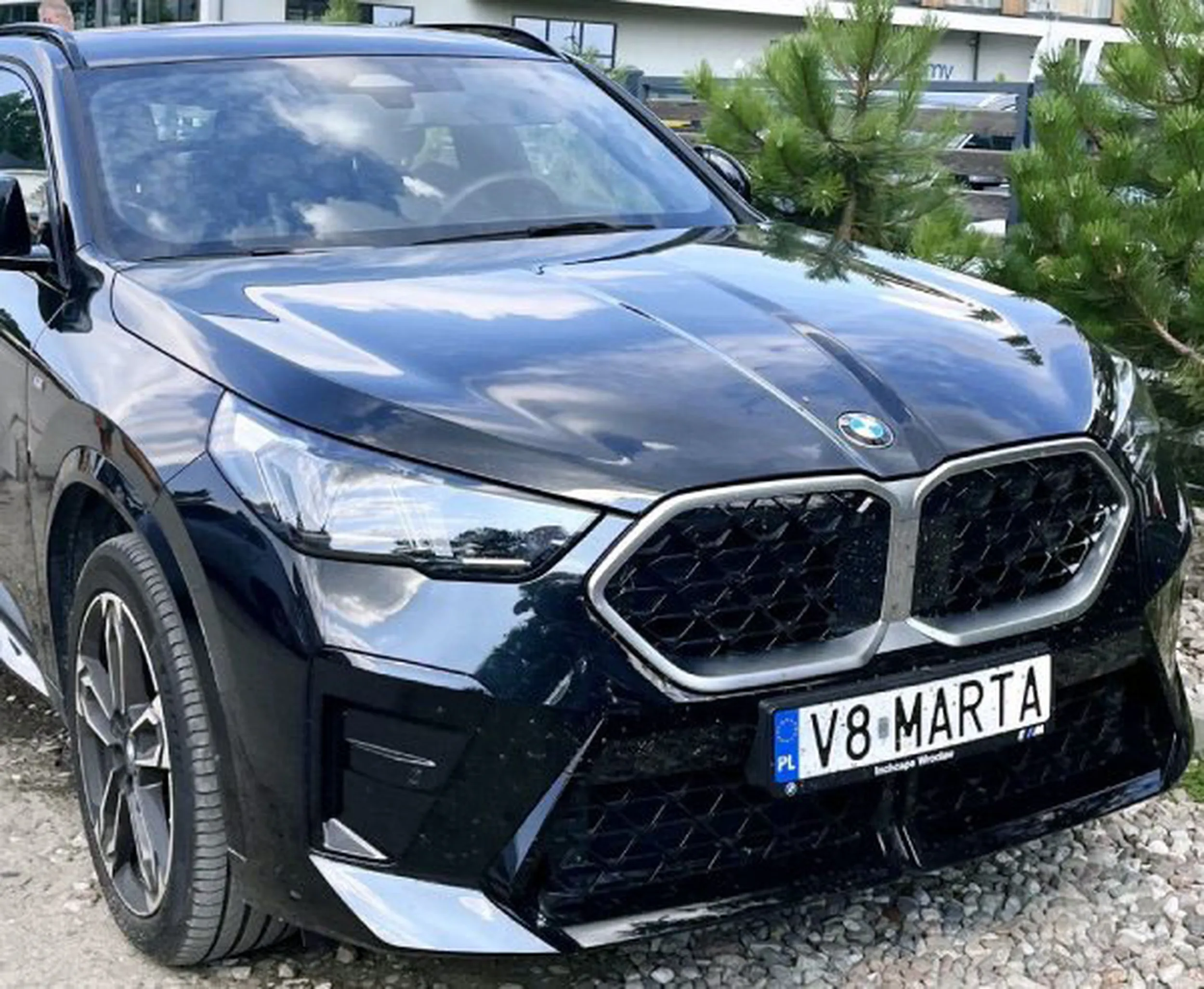 Fajny numer, blacha V8 MARTA