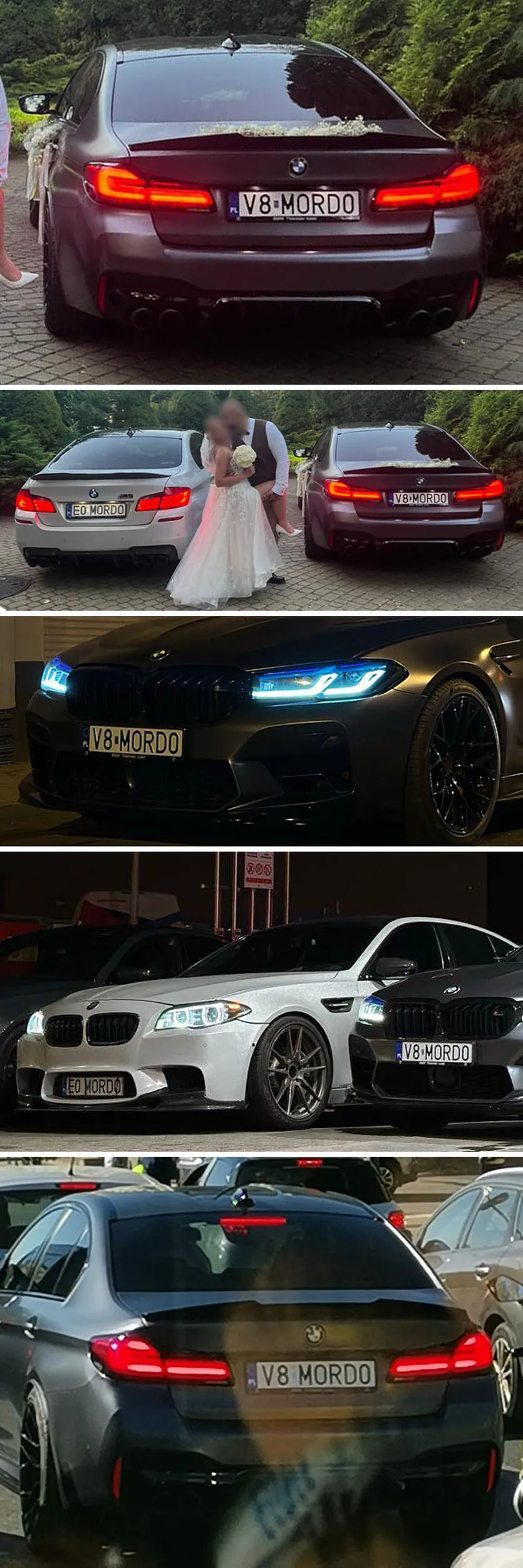 Fajny numer, blacha V8 MORD0