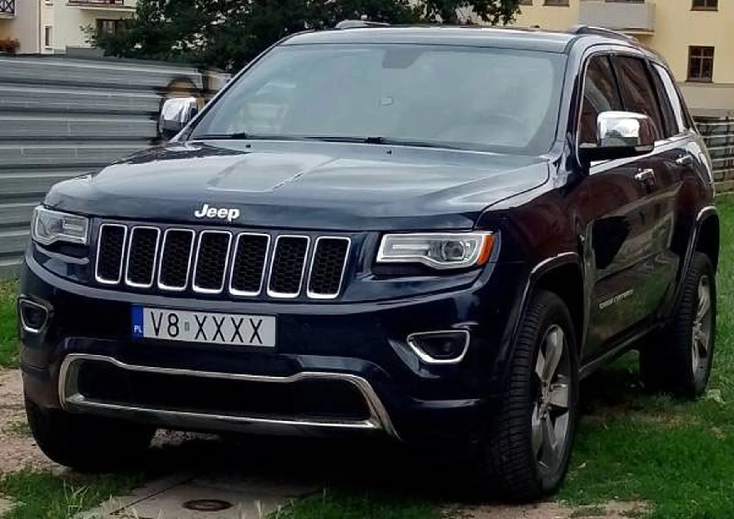 Fajny numer, blacha V8 XXXX