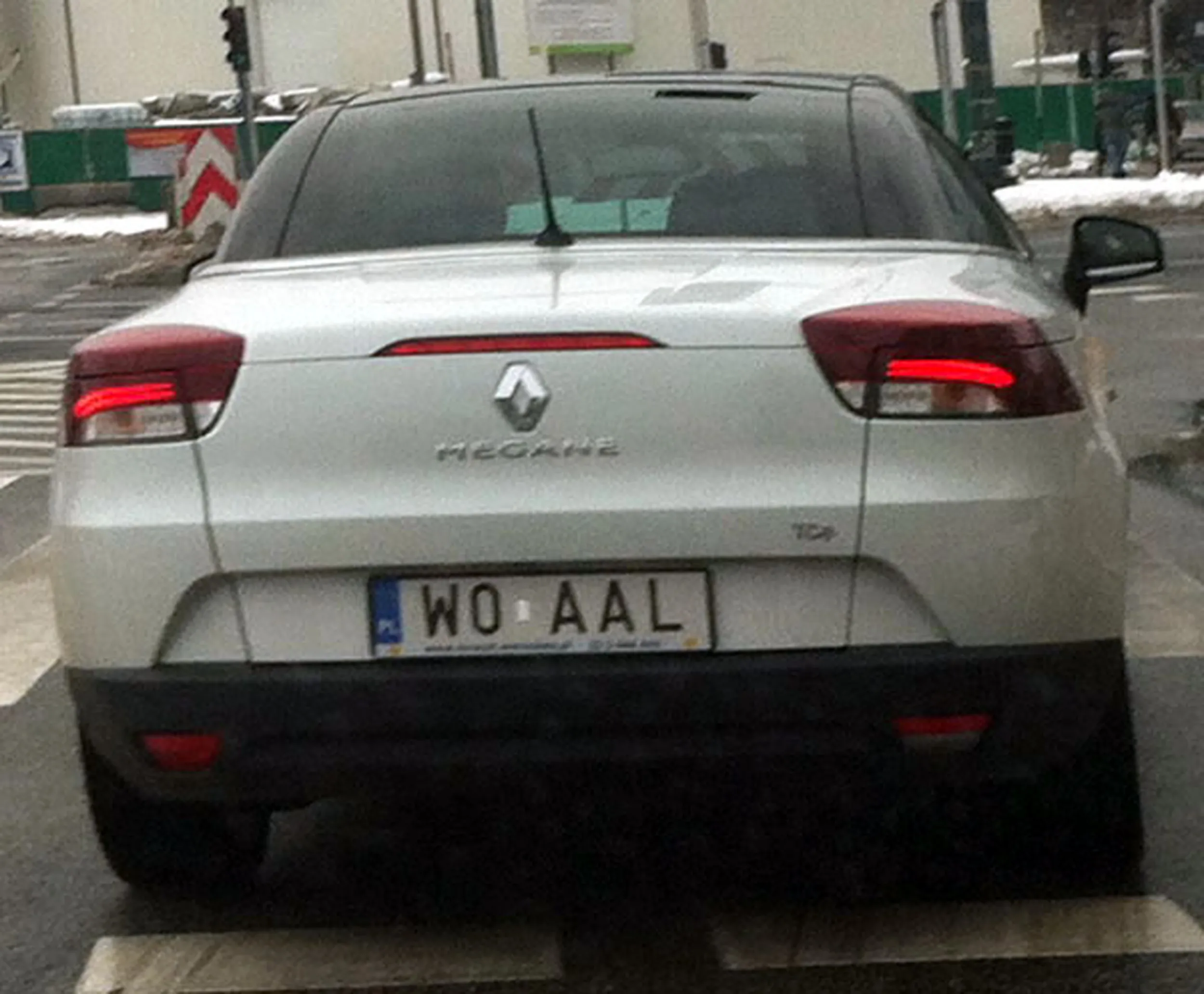 Fajny numer, blacha W0 AAL