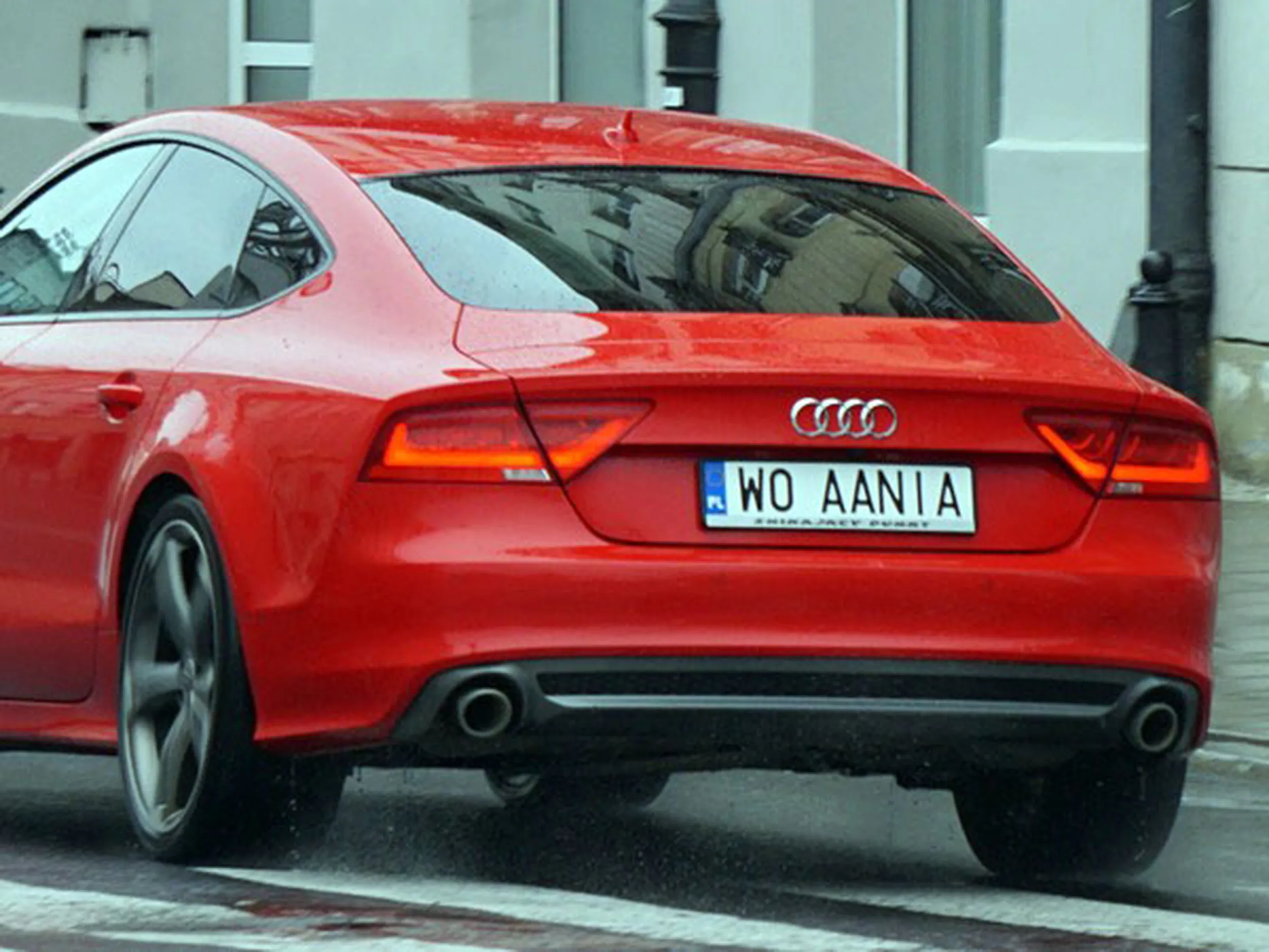 Fajny numer, blacha W0 AANIA