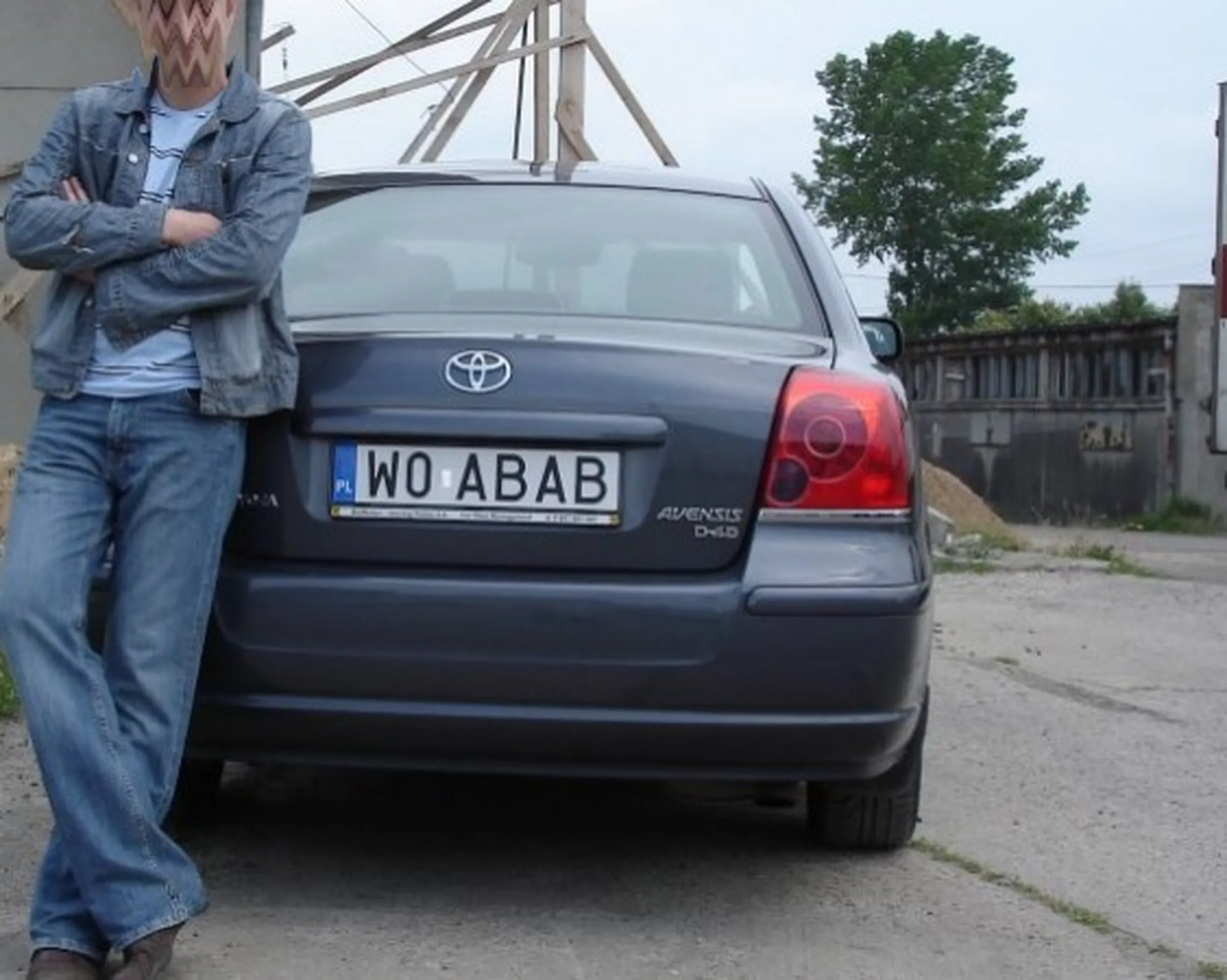 Fajny numer, blacha W0 ABAB