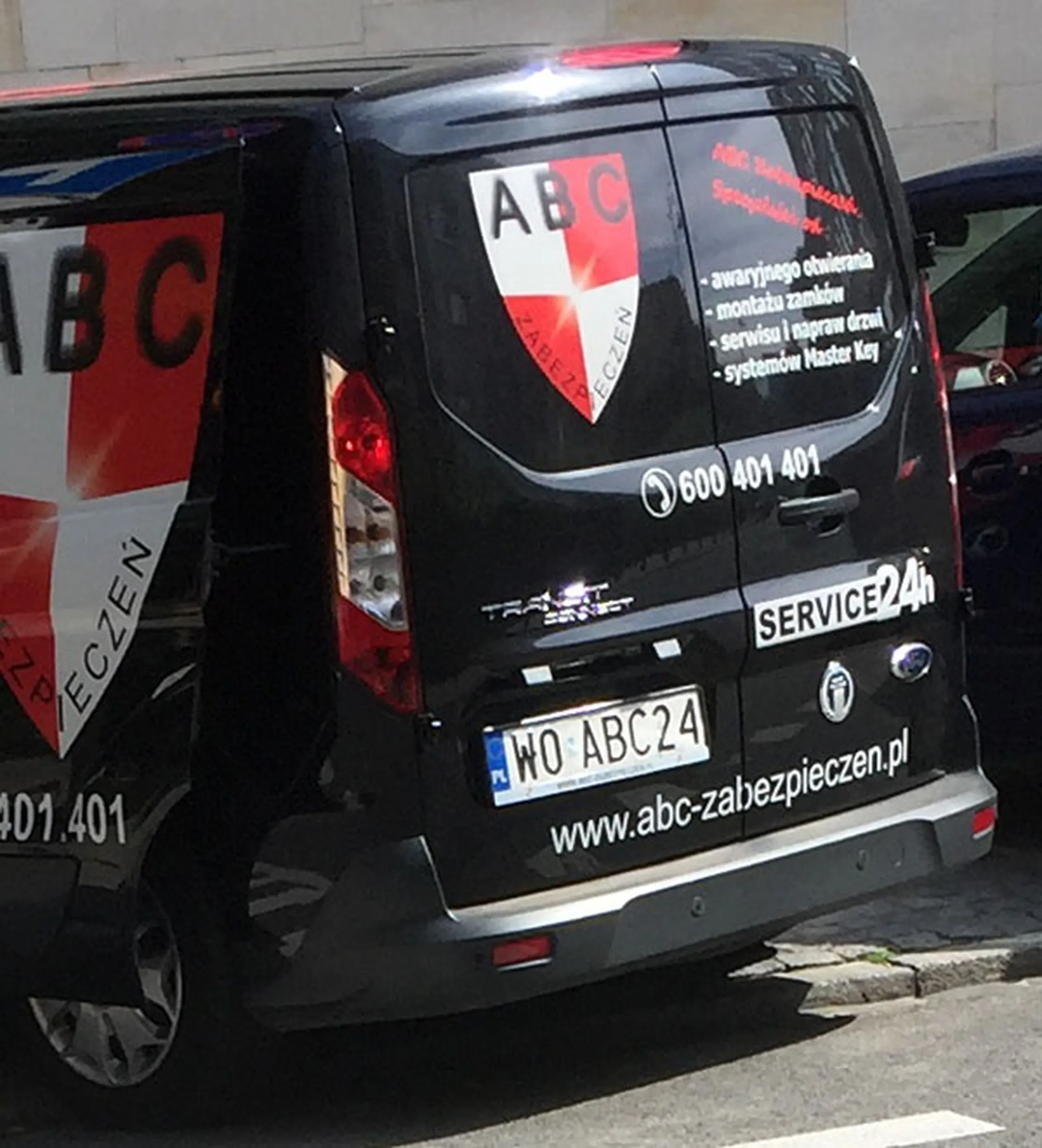 Fajny numer, blacha W0 ABC24