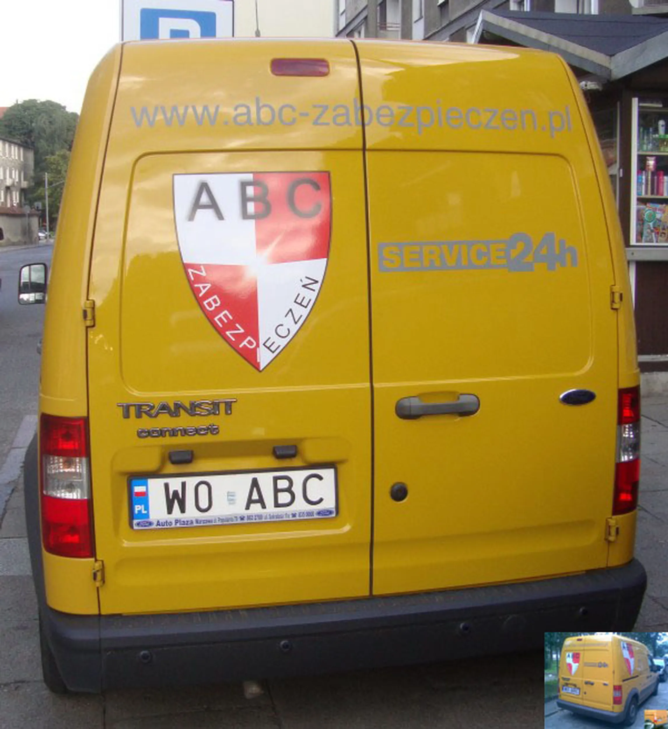 Fajny numer, blacha W0 ABC