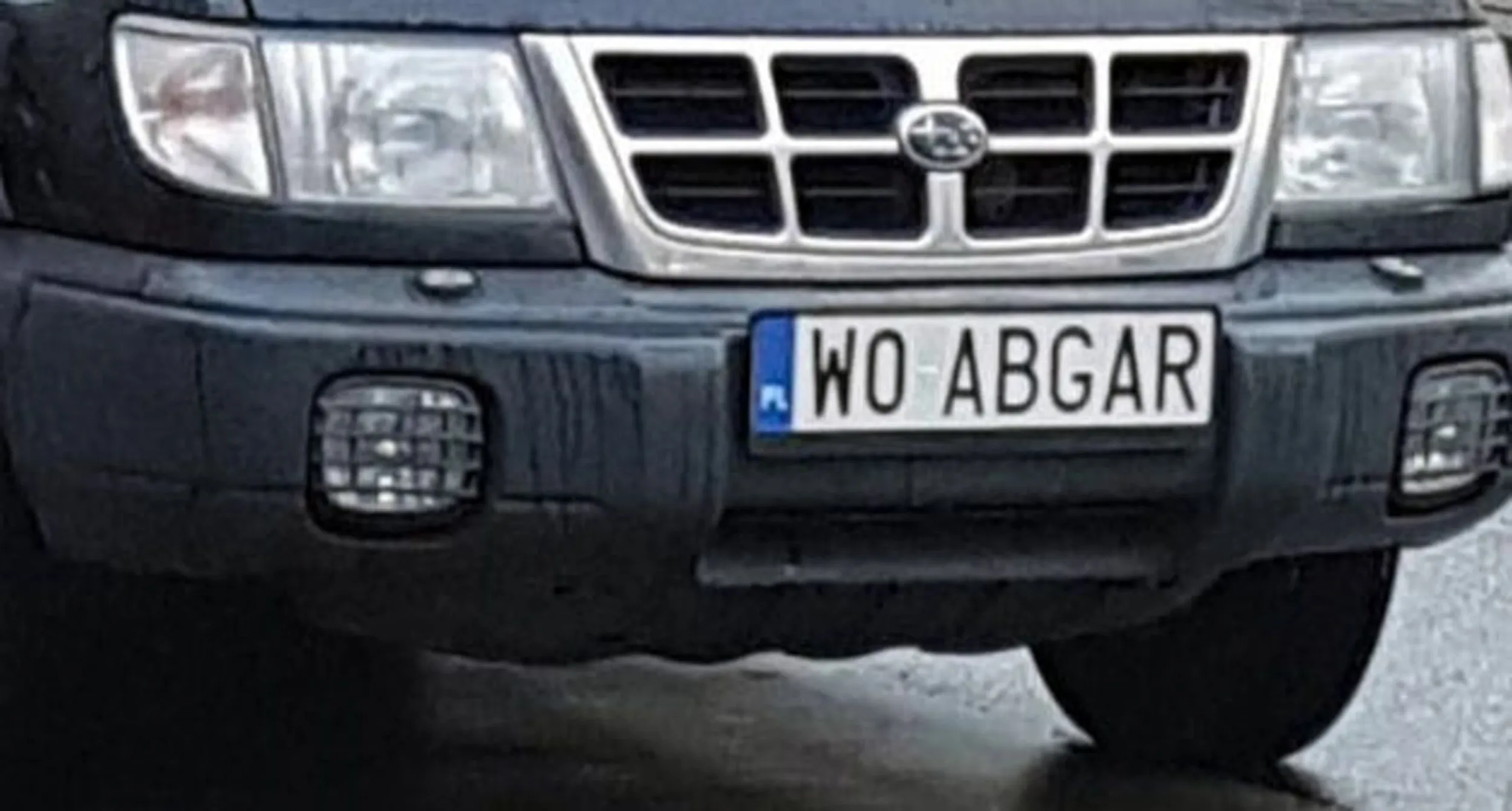 Fajny numer, blacha W0 ABGAR