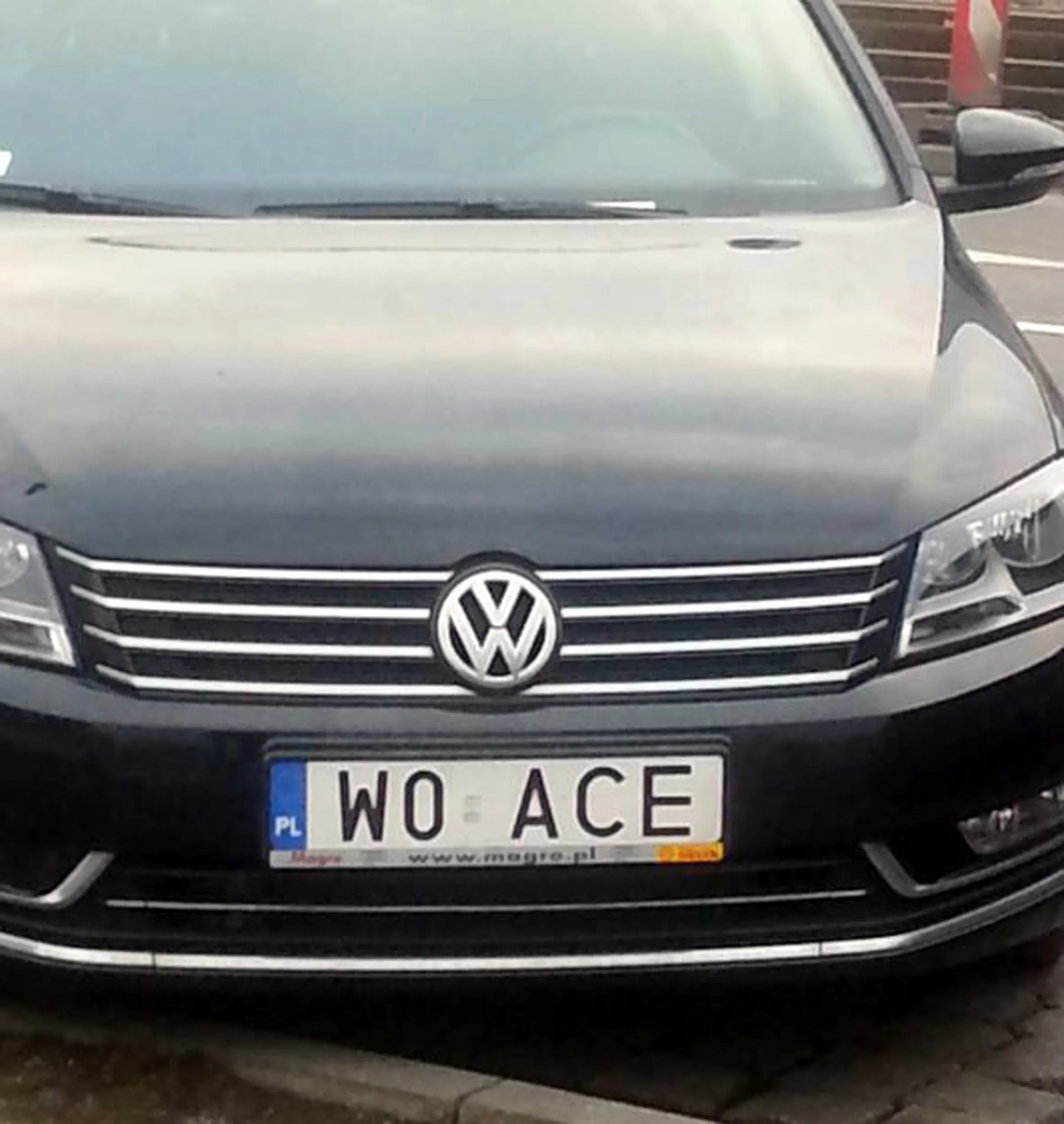 Fajny numer, blacha W0 ACE