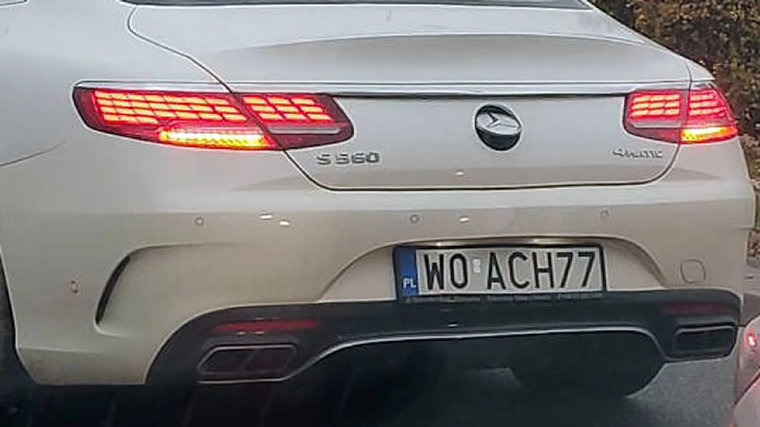 Fajny numer, blacha W0 ACH77