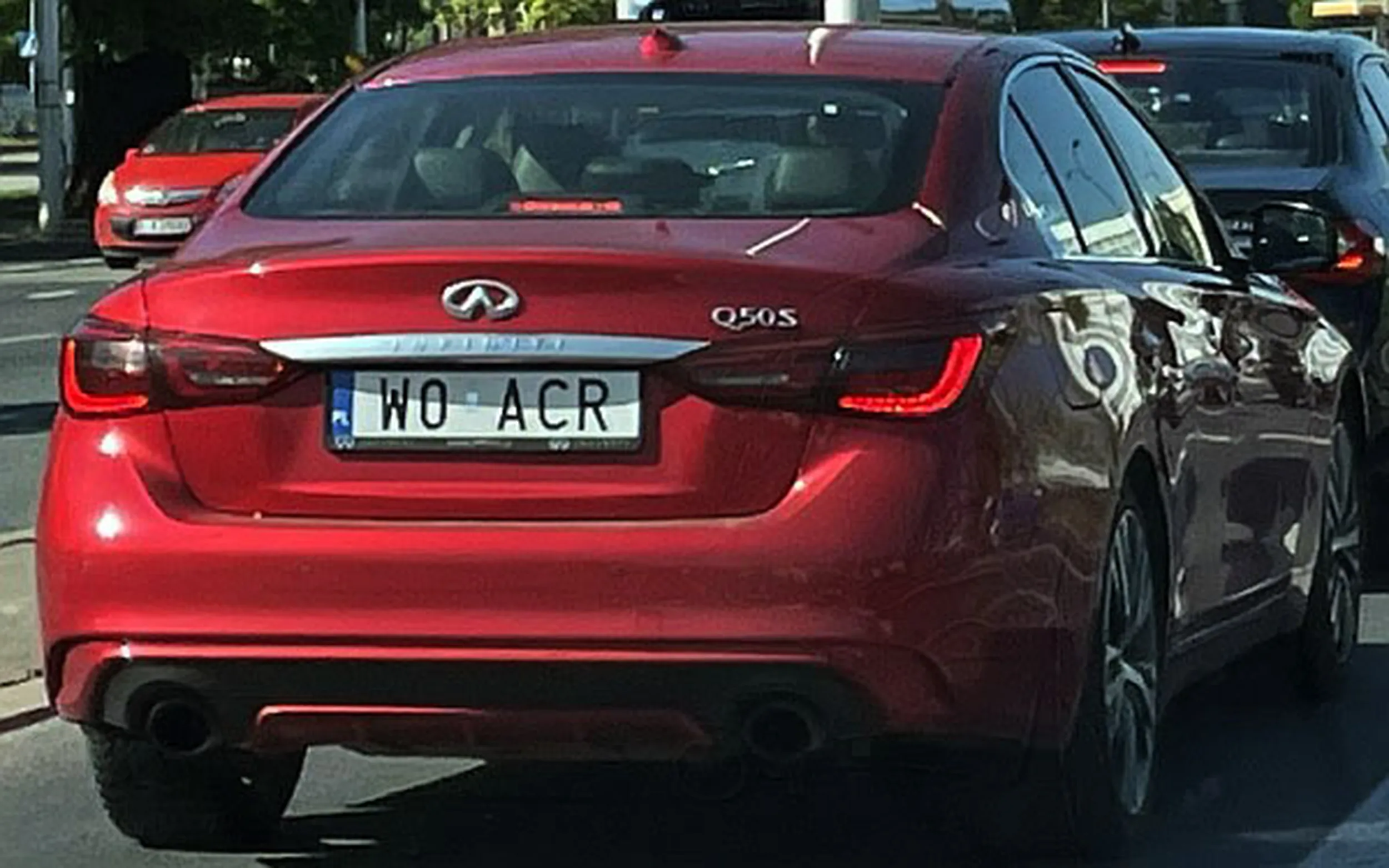 Fajny numer, blacha W0 ACR