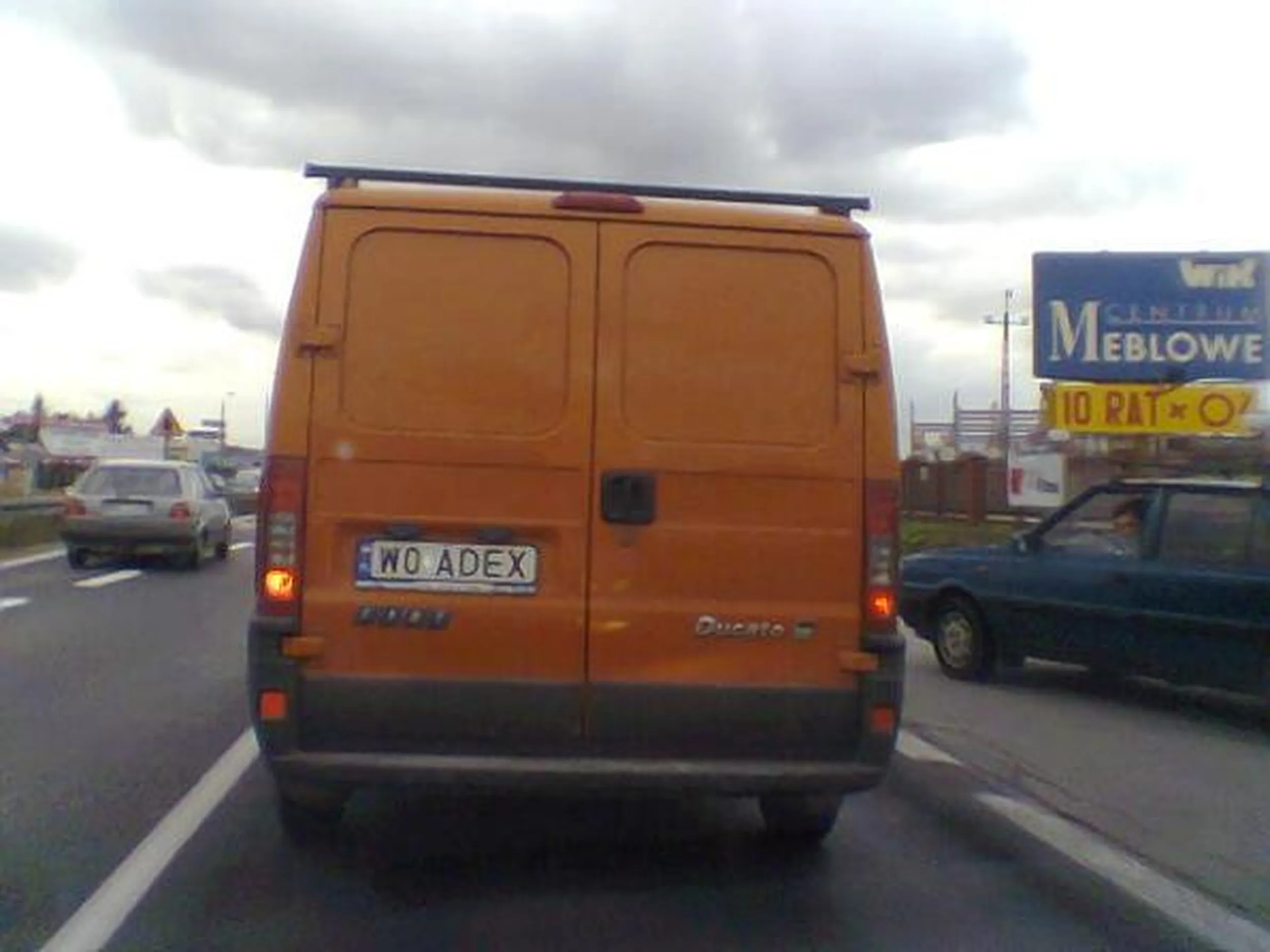 Fajny numer, blacha W0 ADEX